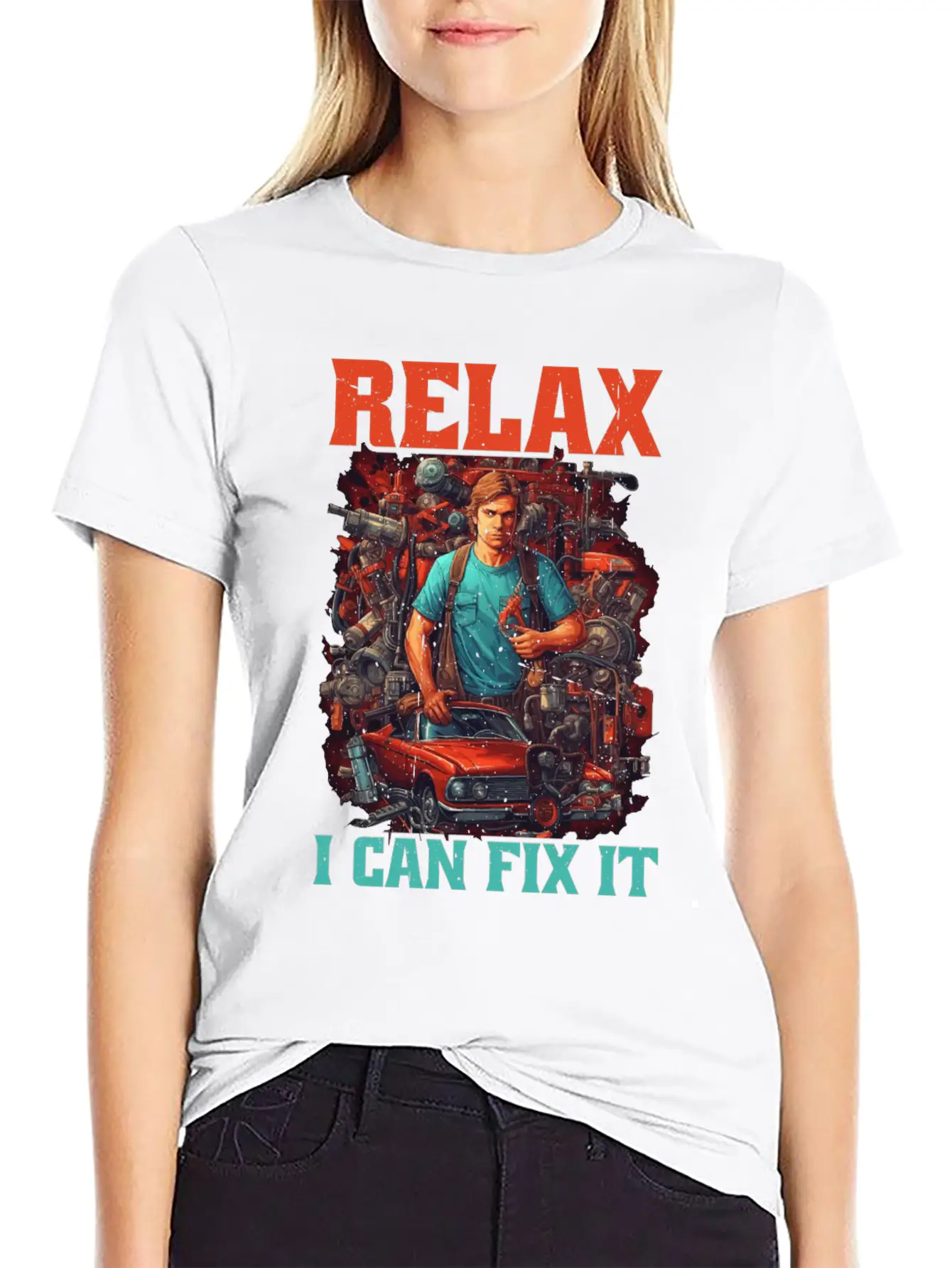 Relax I Can Fix It 18 Unisex Casual T-Shirt – Clean Design For Daily Comfort