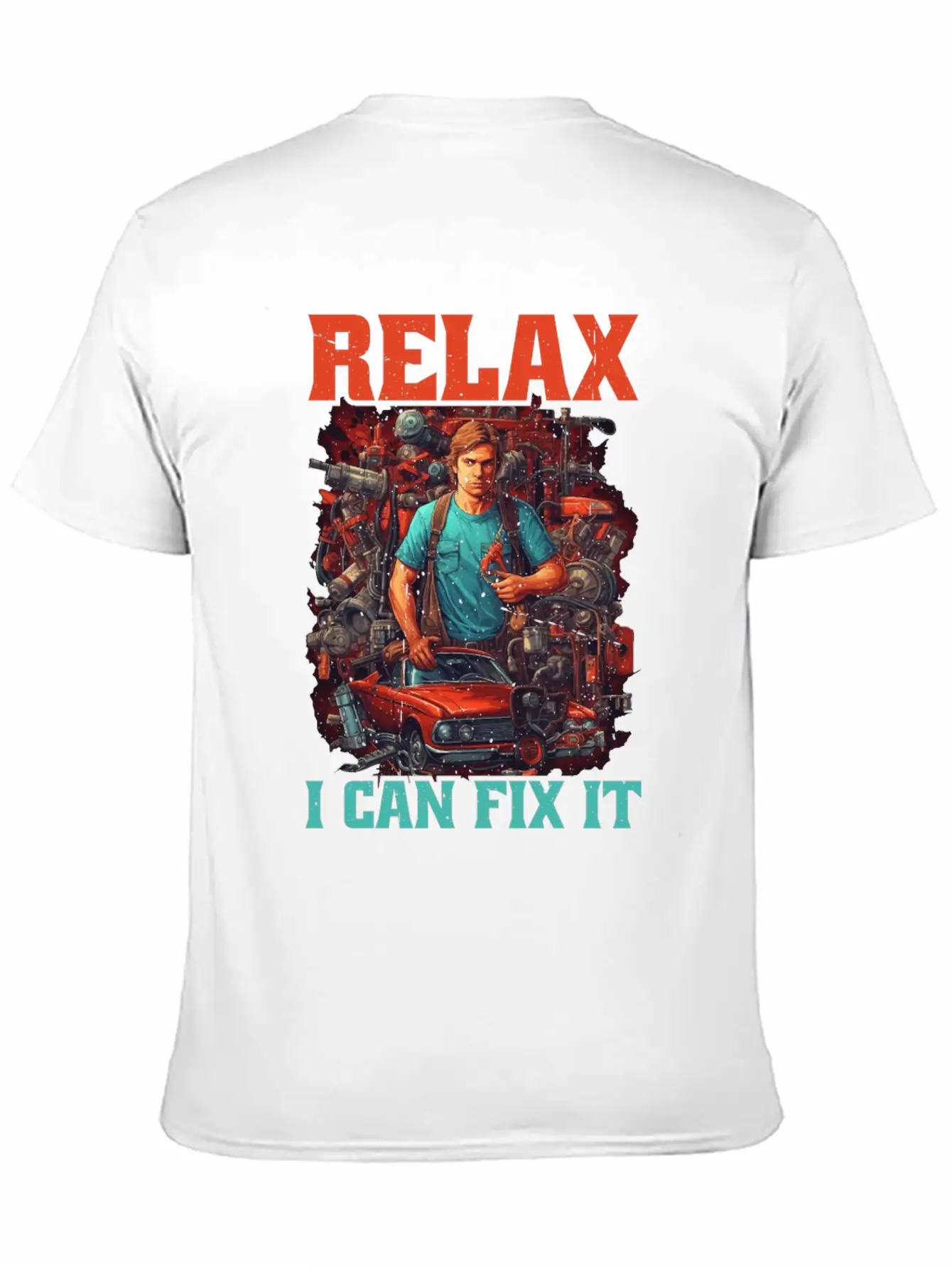 Relax I Can Fix It 18 Unisex Casual T-Shirt – Clean Design For Daily Comfort