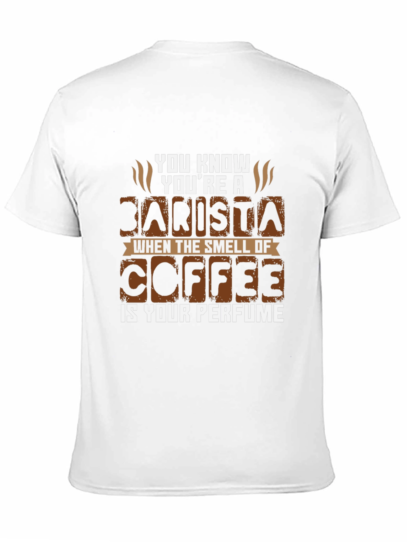 Barista Coffee Perfume Graphic T-Shirt