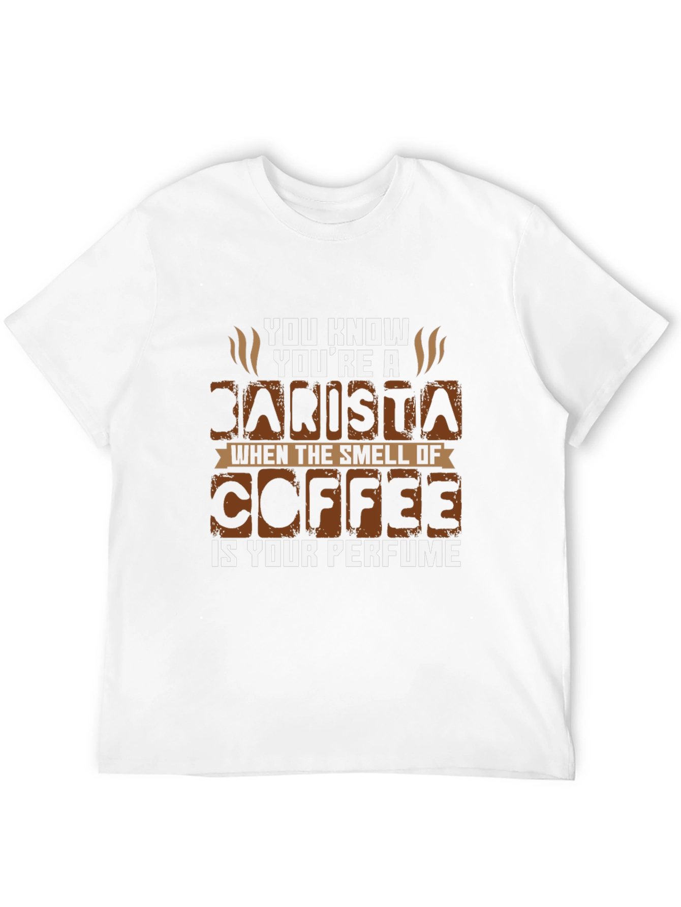 Barista Coffee Perfume Graphic T-Shirt