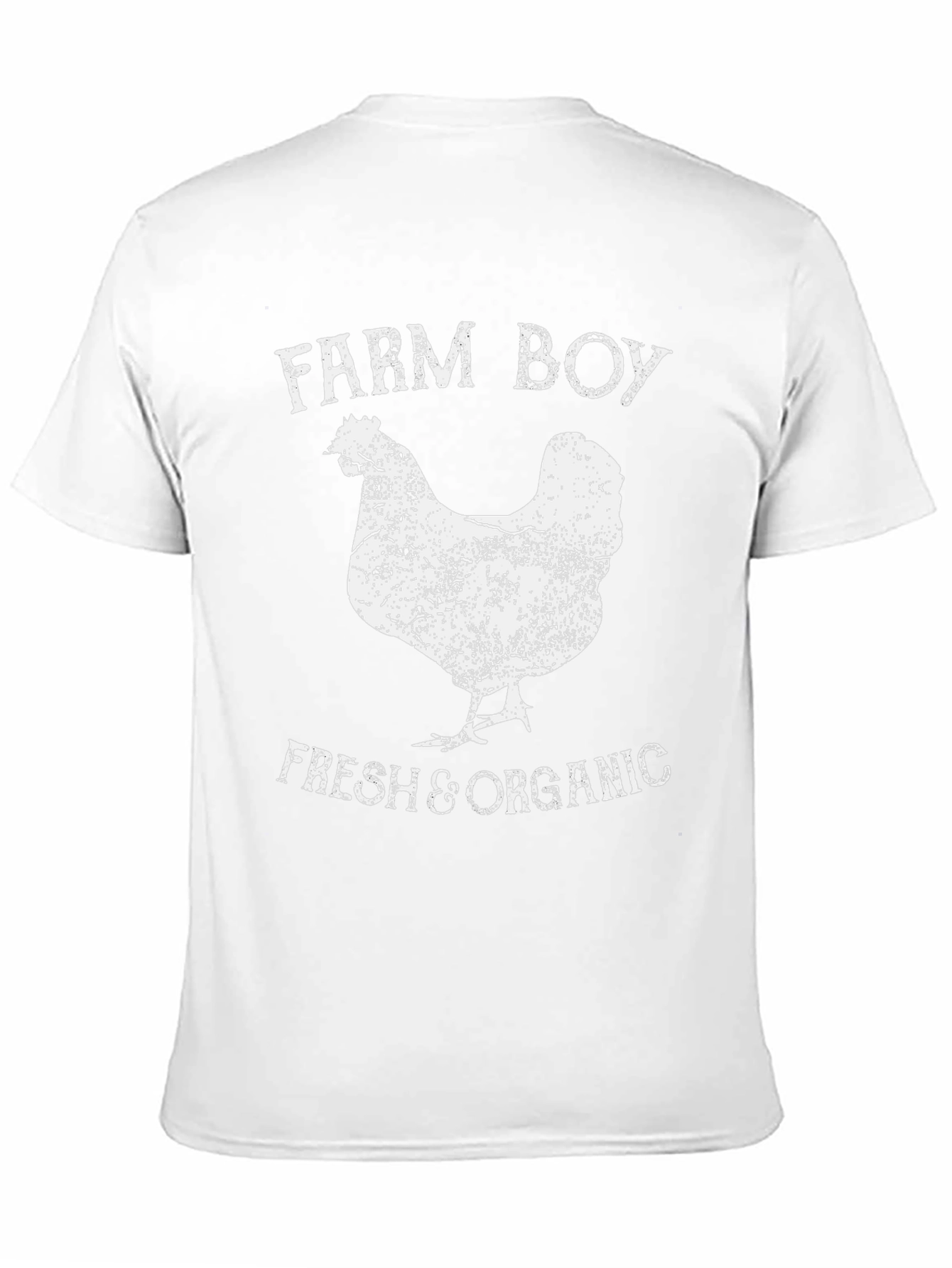 Farm Boy Fresh & Organic Chicken Graphic T-Shirt