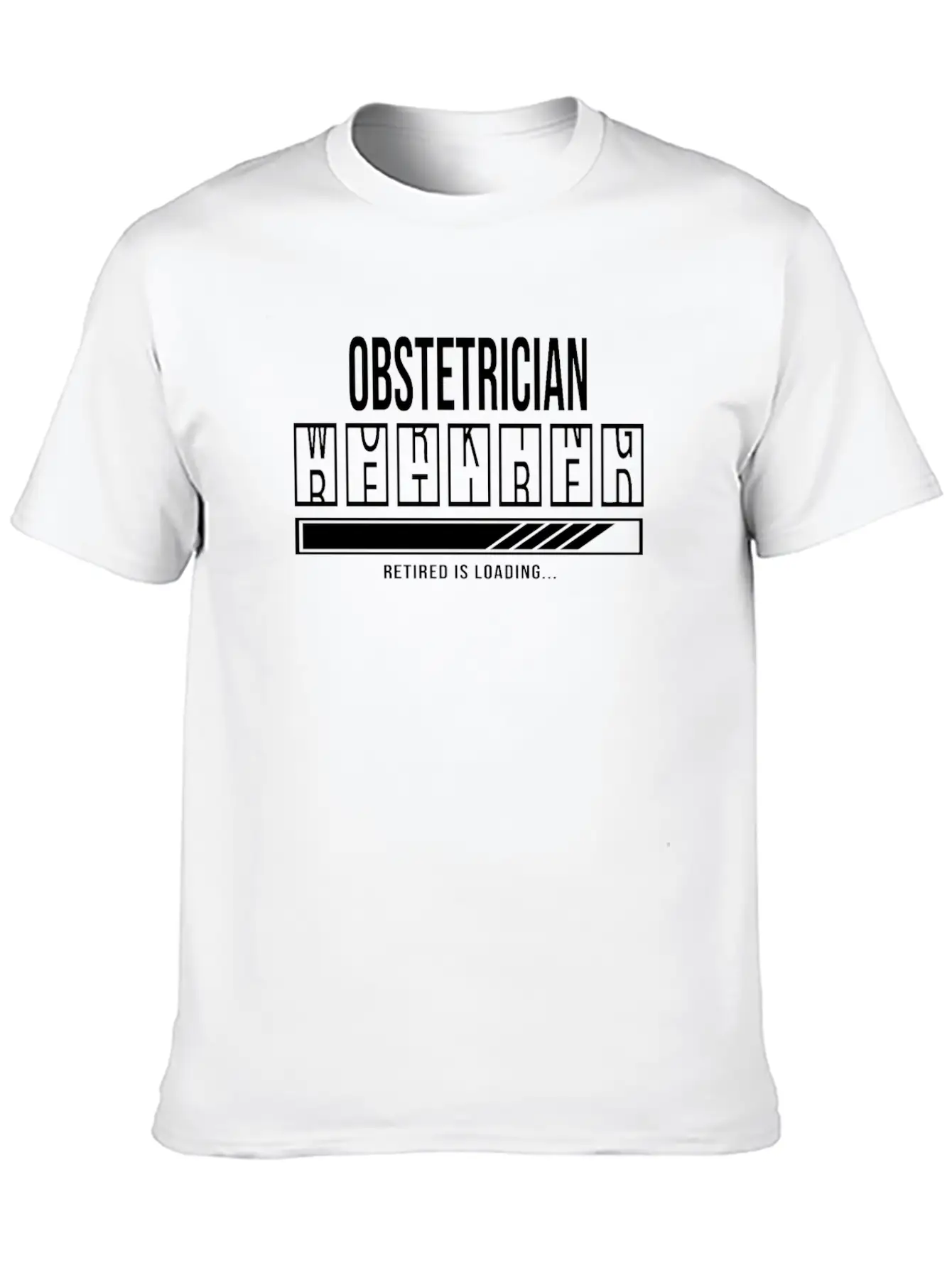 Retirement Gift Idea Retired Obstetrician Unisex Casual T-Shirt – Clean Design For Daily Comfort