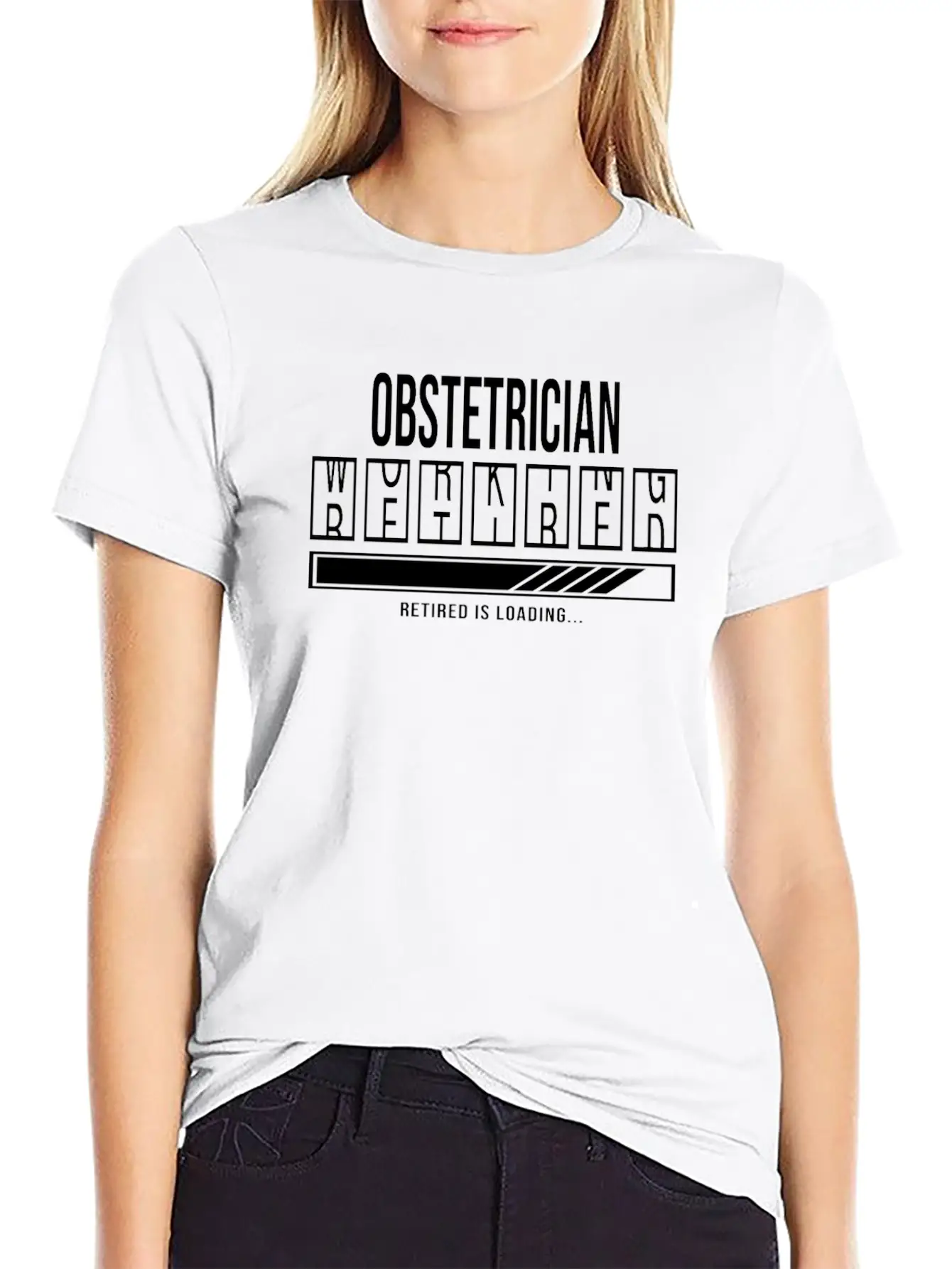 Retirement Gift Idea Retired Obstetrician Unisex Casual T-Shirt – Clean Design For Daily Comfort