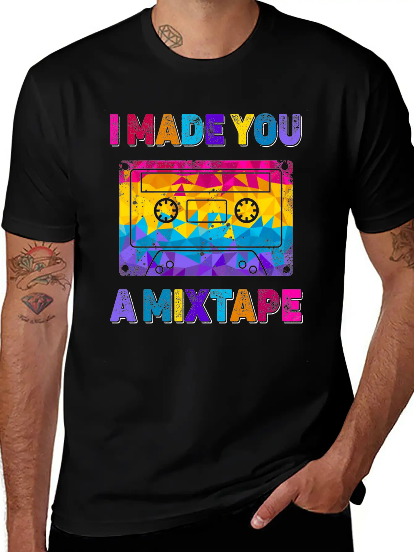 Retro Vintage I Made You A Mixtape 80's 90's Costu Unisex Casual T-Shirt – Clean Design For Daily Comfort