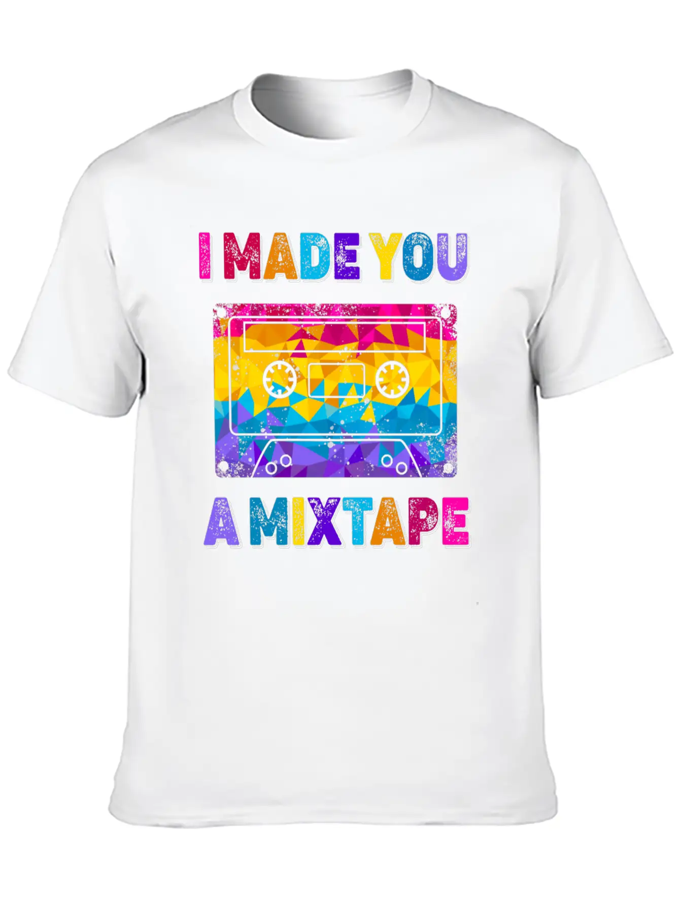 Retro Vintage I Made You A Mixtape 80's 90's Costu Unisex Casual T-Shirt – Clean Design For Daily Comfort
