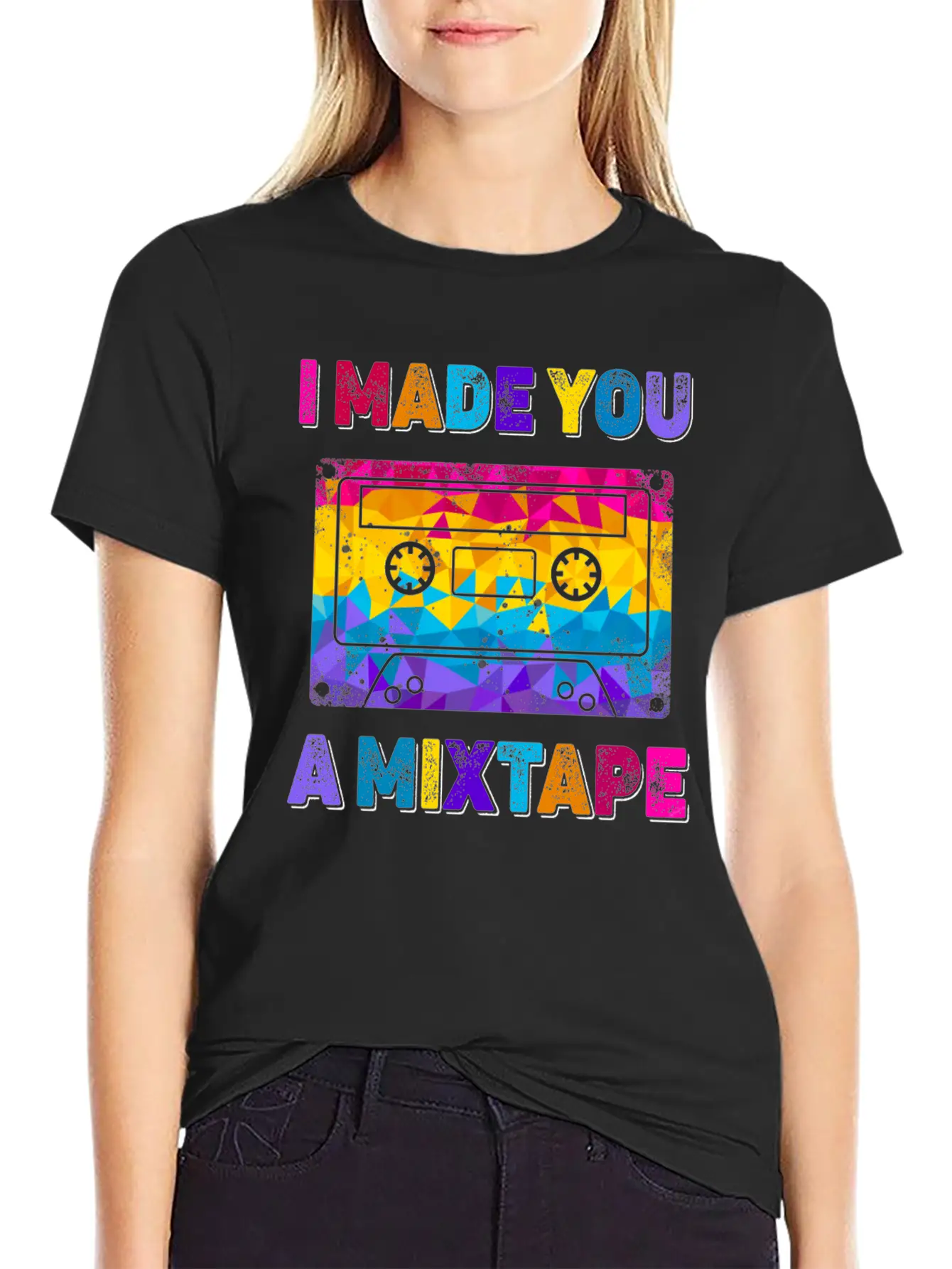 Retro Vintage I Made You A Mixtape 80's 90's Costu Unisex Casual T-Shirt – Clean Design For Daily Comfort