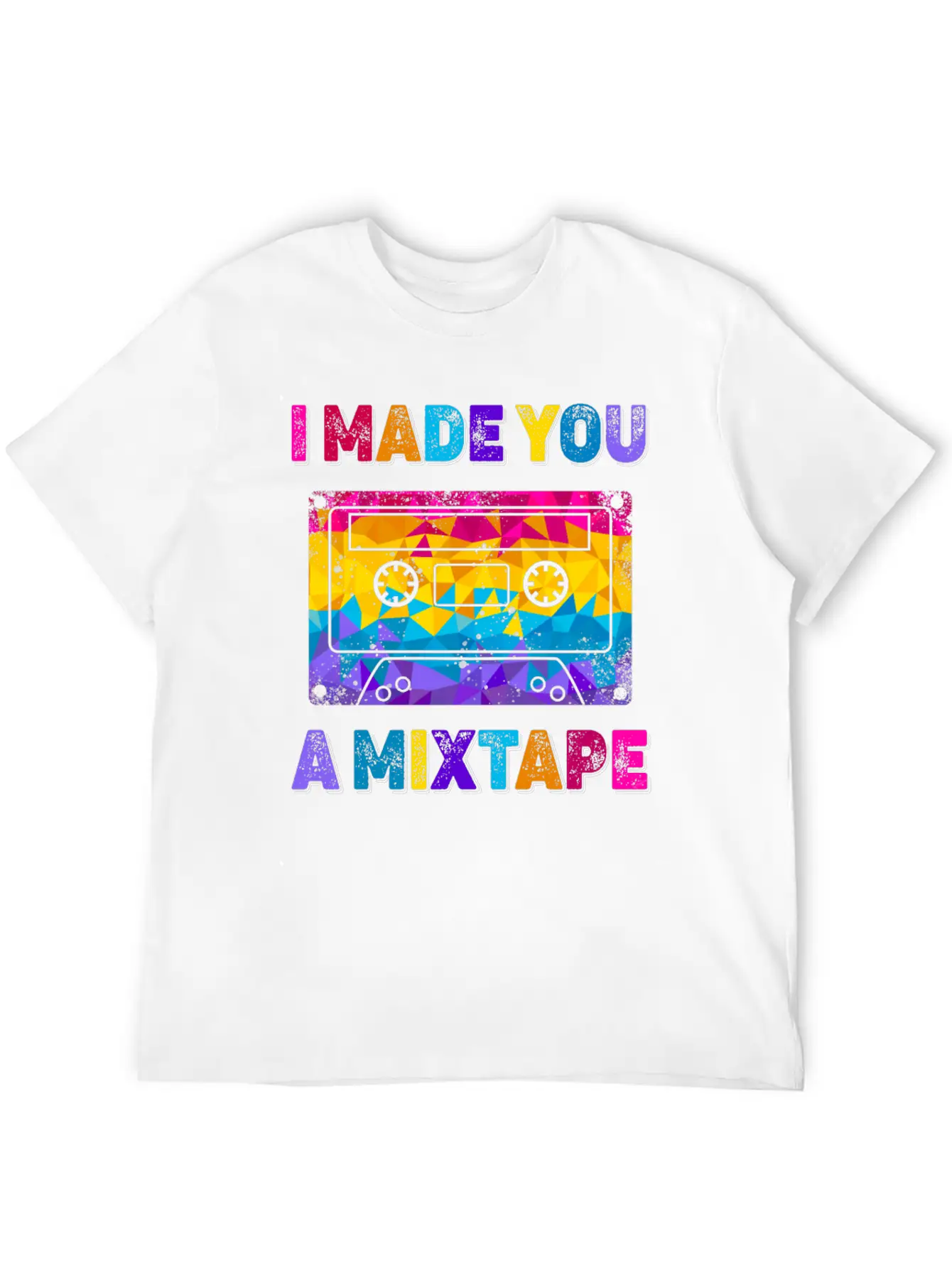 Retro Vintage I Made You A Mixtape 80's 90's Costu Unisex Casual T-Shirt – Clean Design For Daily Comfort