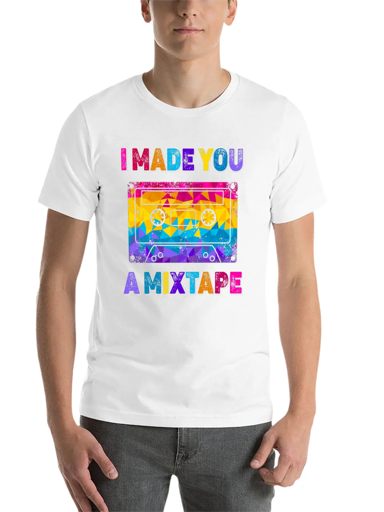 Retro Vintage I Made You A Mixtape 80's 90's Costu Unisex Casual T-Shirt – Clean Design For Daily Comfort