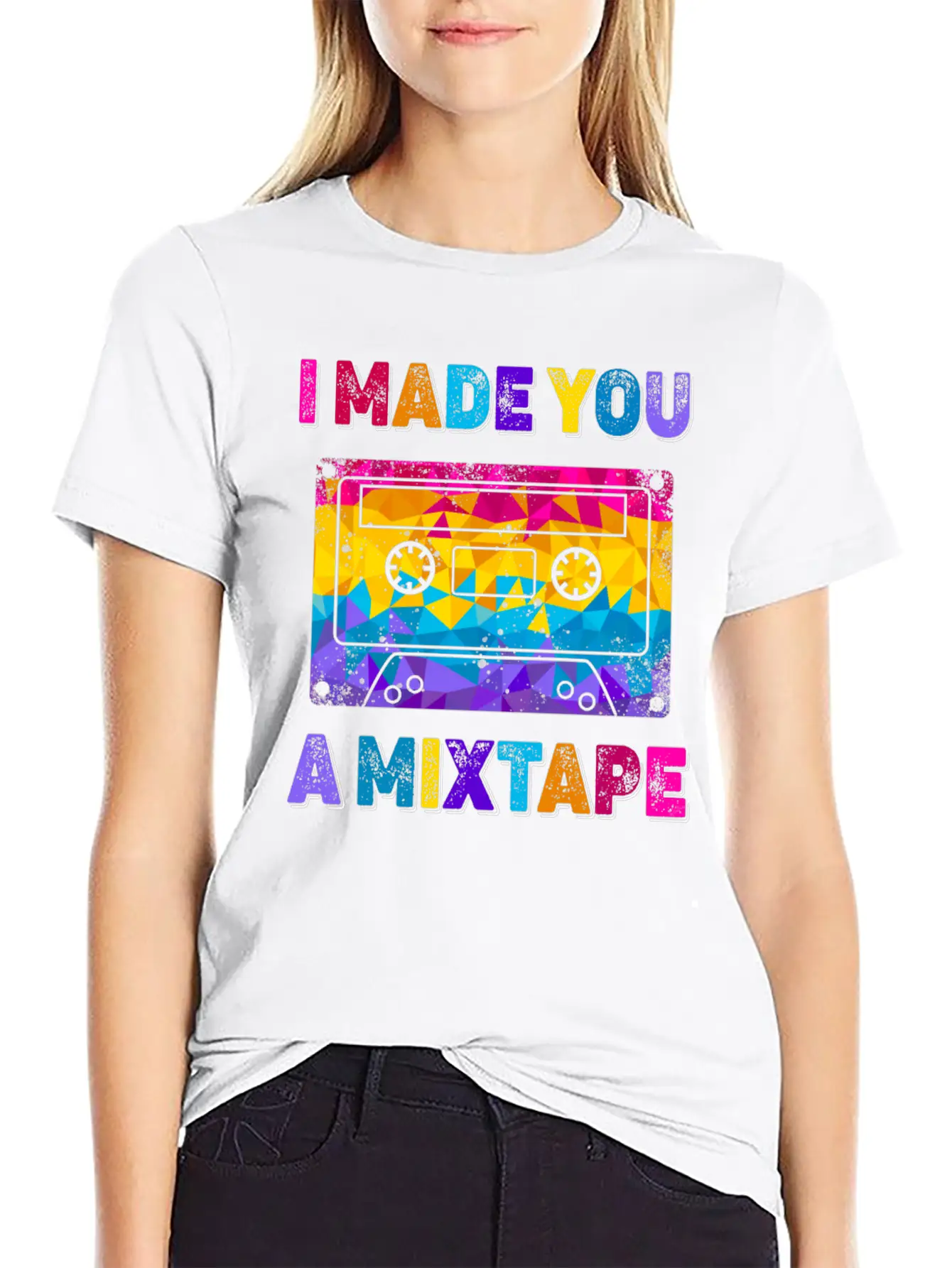 Retro Vintage I Made You A Mixtape 80's 90's Costu Unisex Casual T-Shirt – Clean Design For Daily Comfort