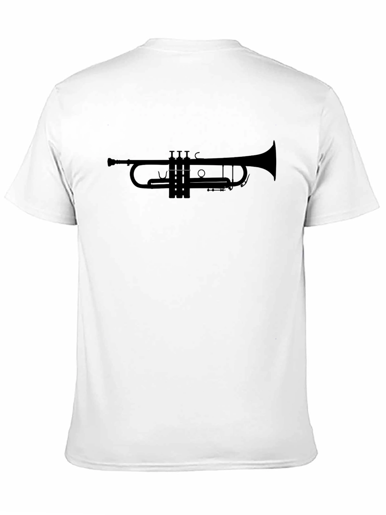 Trumpet Silhouette T-Shirt - Musicians Tee