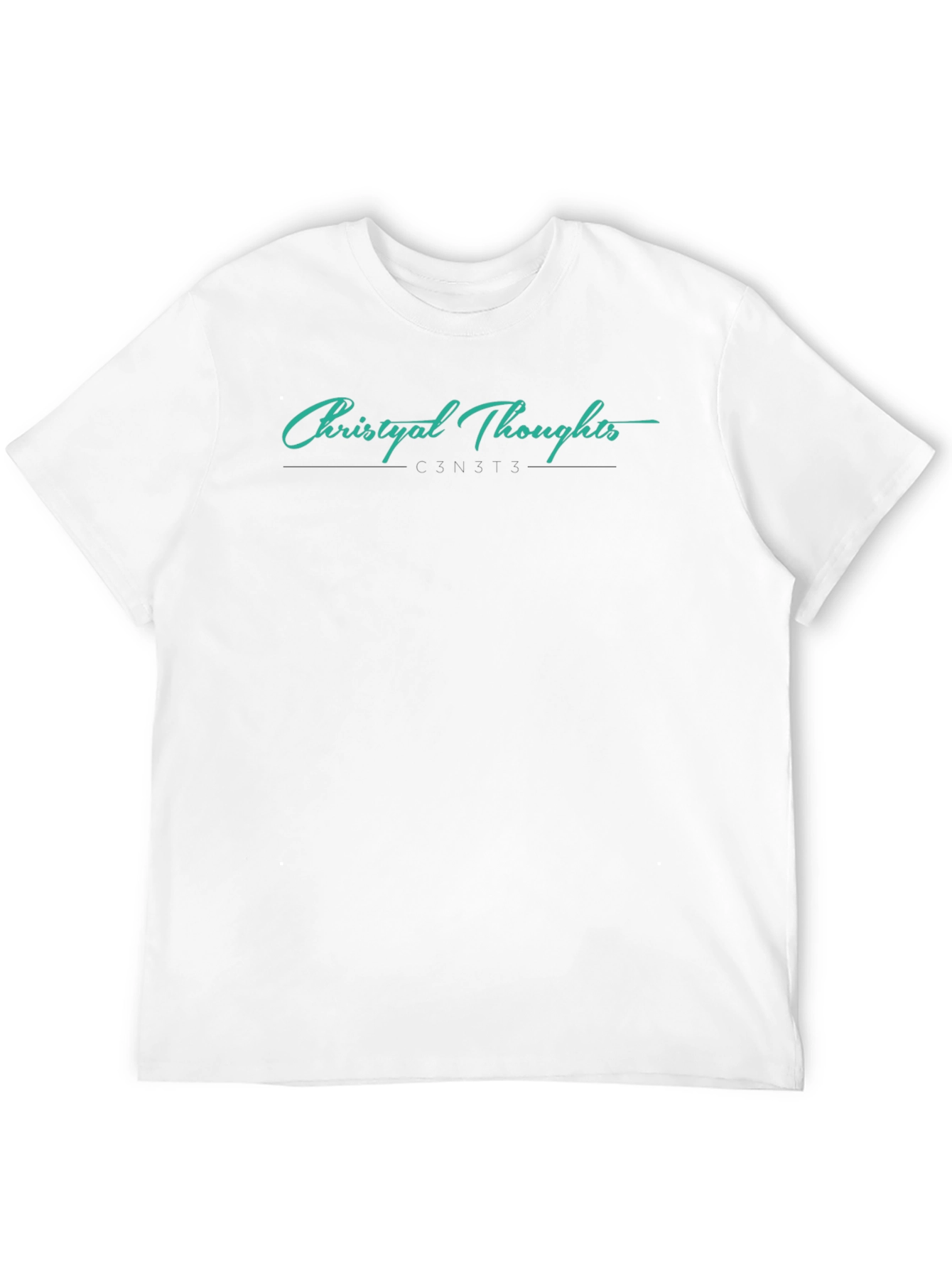 Christyal Thoughts Graphic T-Shirt - Casual Comfort