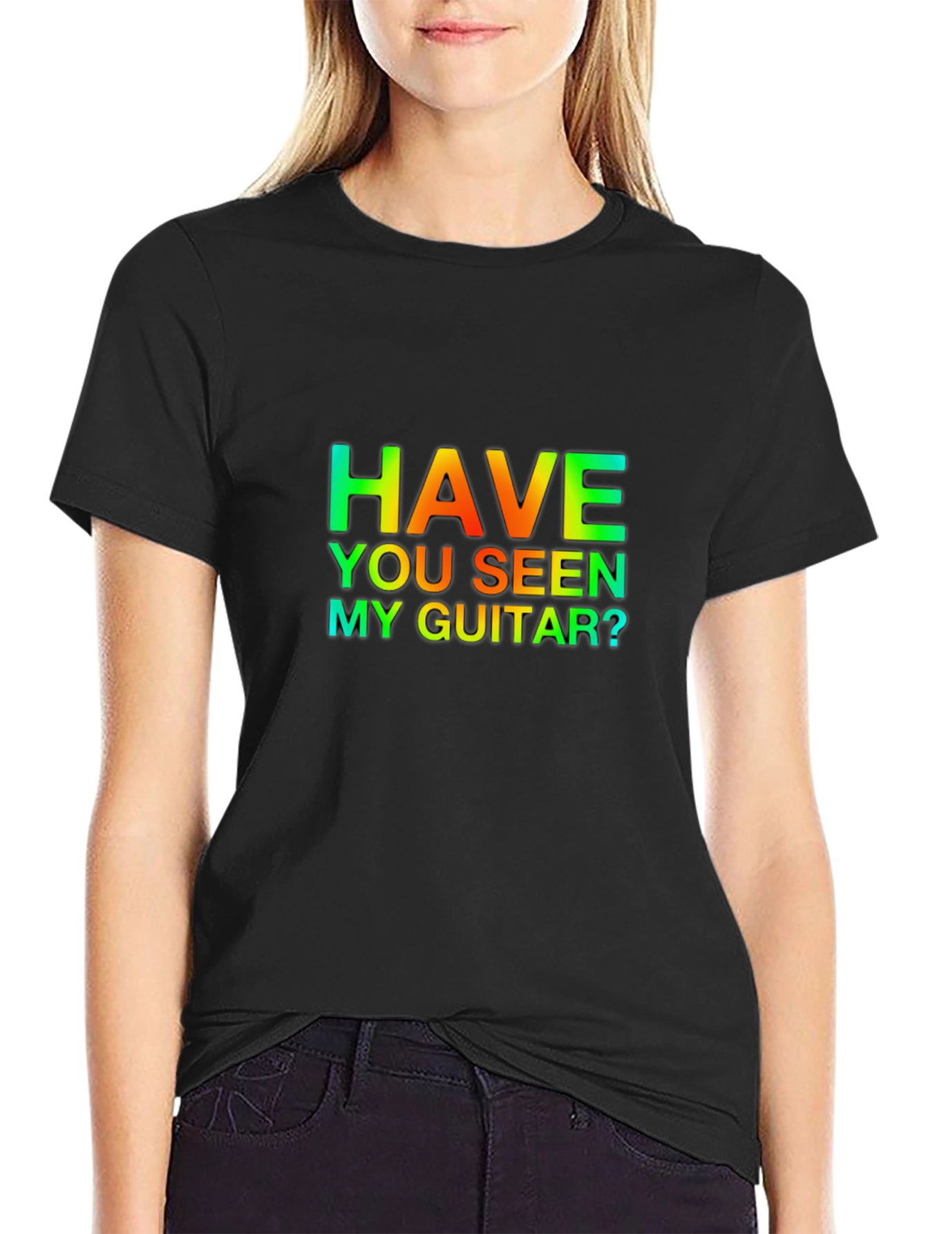 Have You Seen My Guitar? Novelty T-Shirt