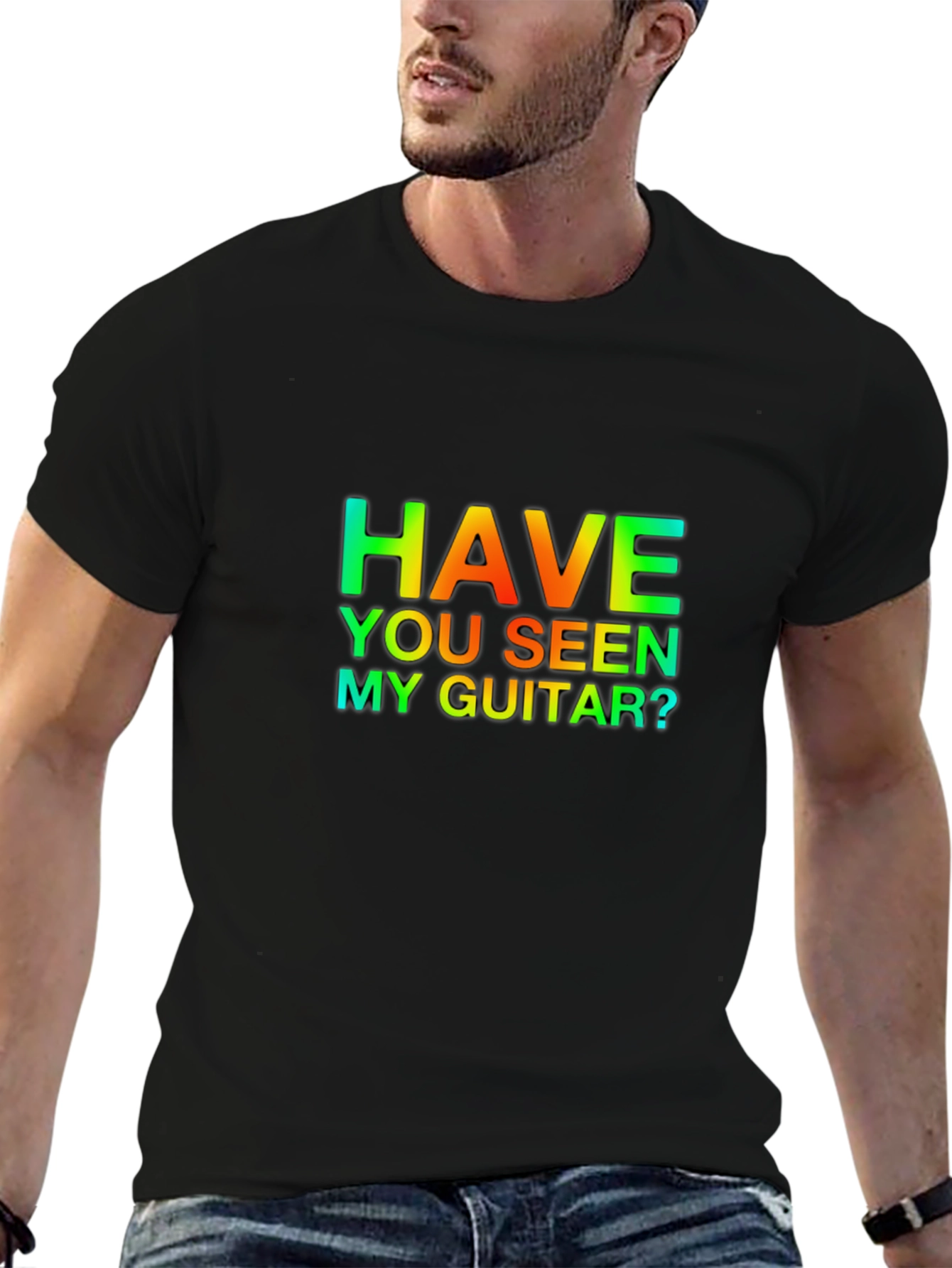 Have You Seen My Guitar? Novelty T-Shirt