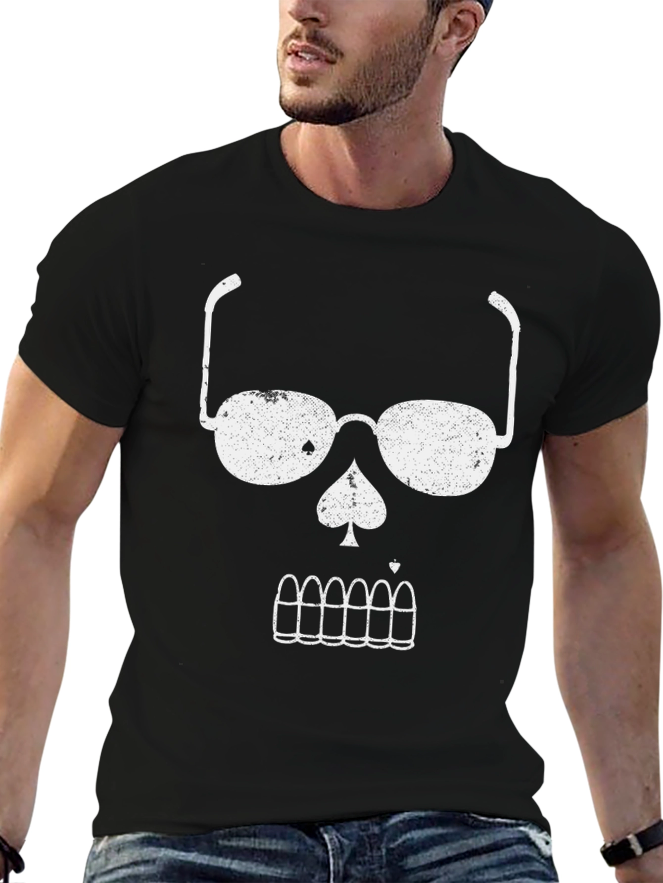 Skull Graphic T-Shirt - Cool & Edgy Design