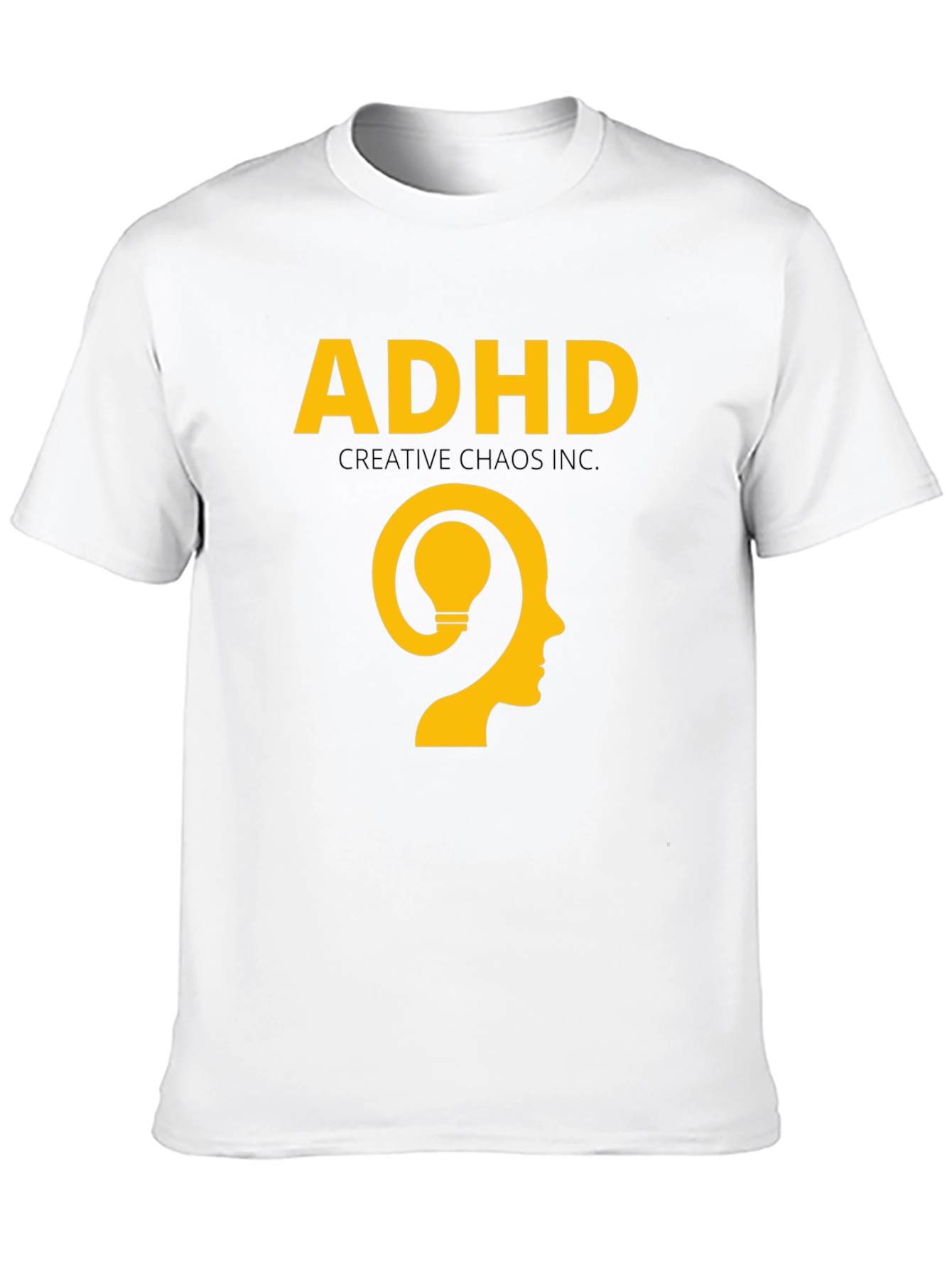 ADHD Creative Chaos T-Shirt - Black