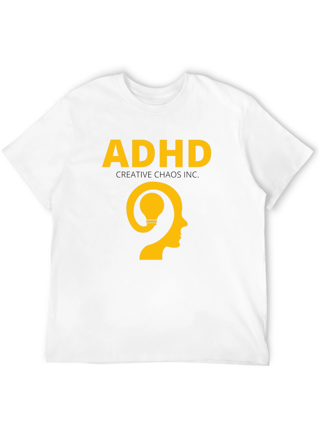 ADHD Creative Chaos T-Shirt - Black