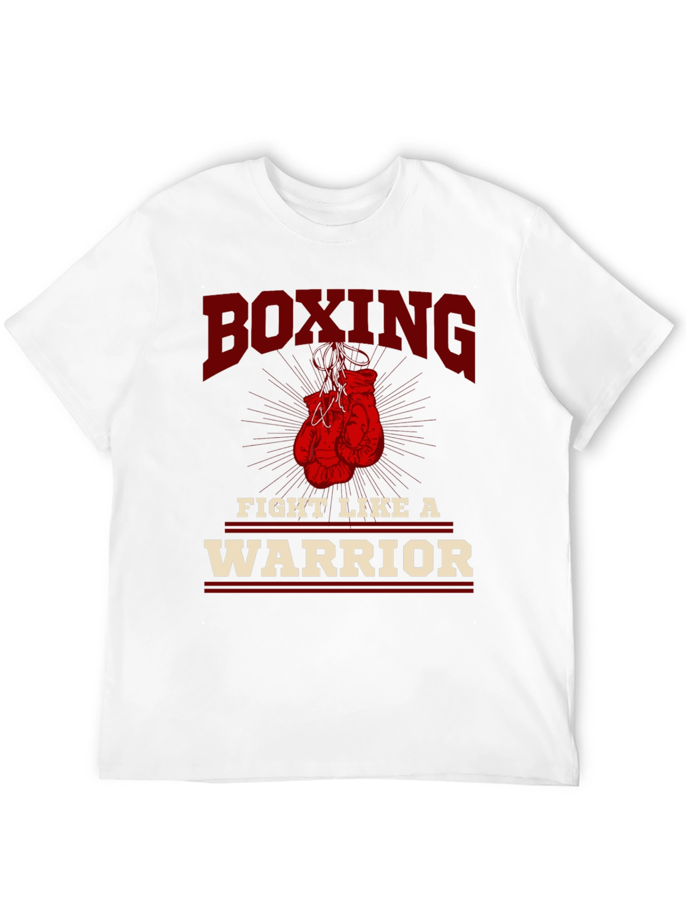 Boxing Warrior Graphic T-Shirt