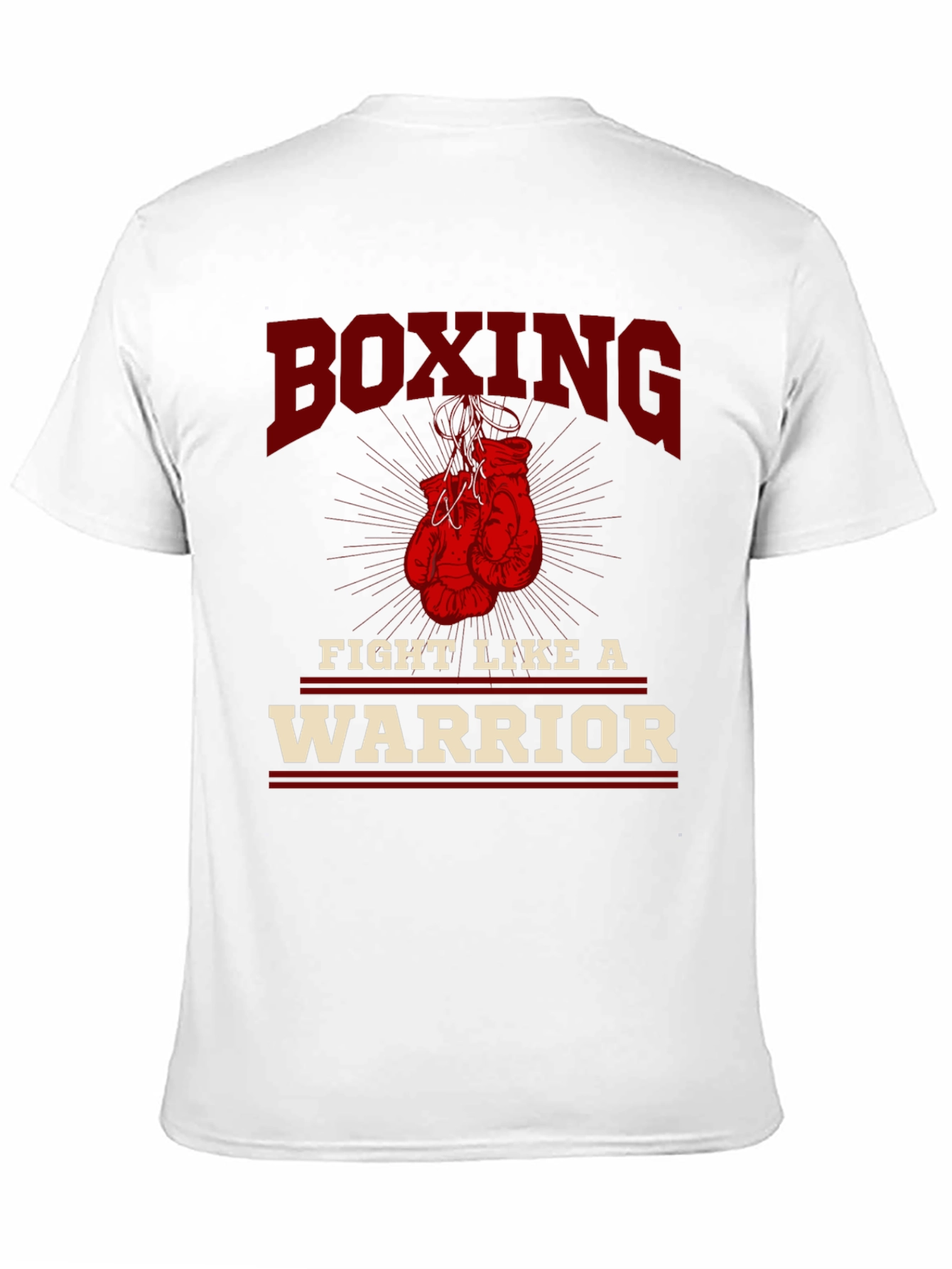Boxing Warrior Graphic T-Shirt