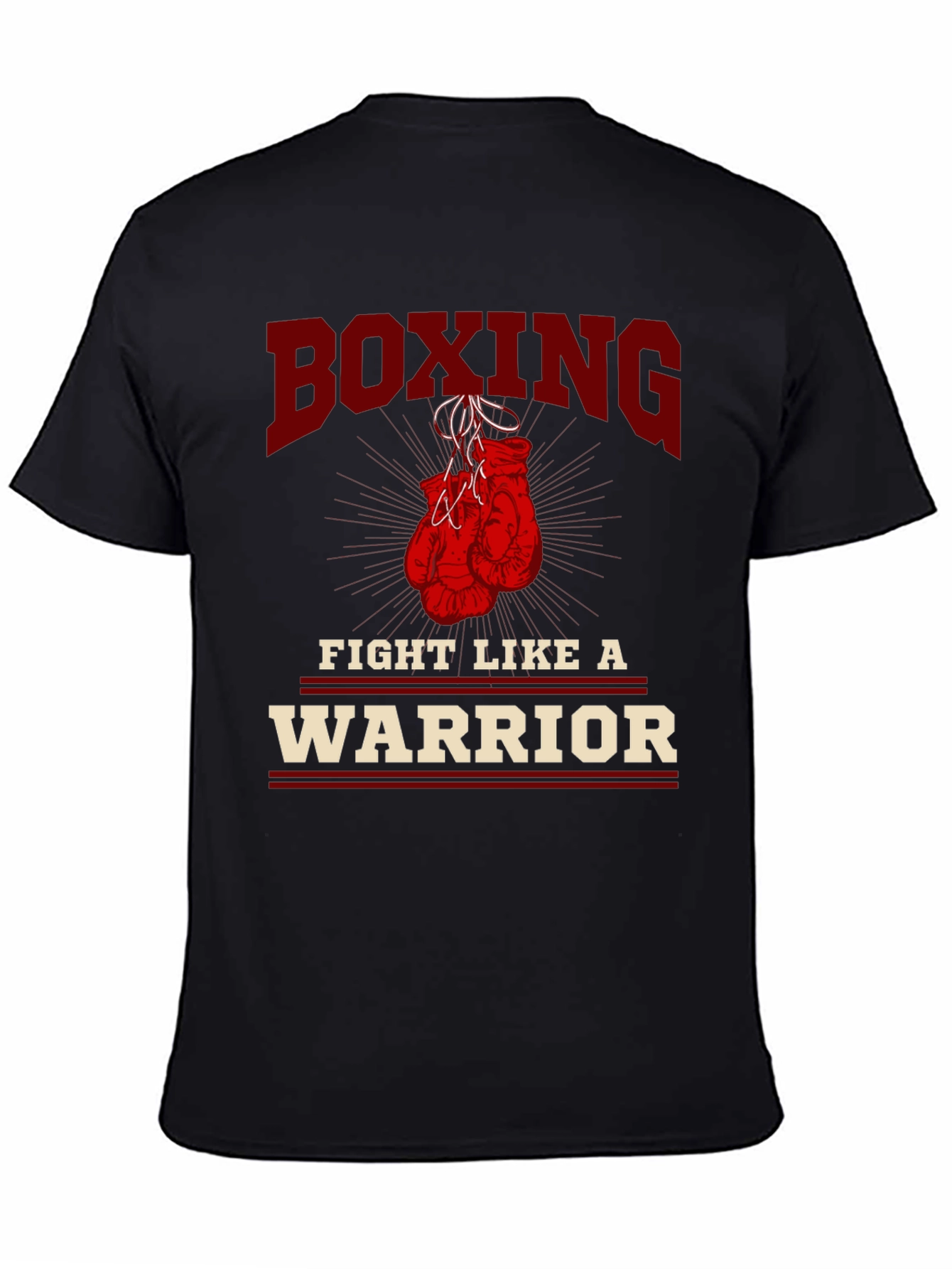Boxing Warrior Graphic T-Shirt