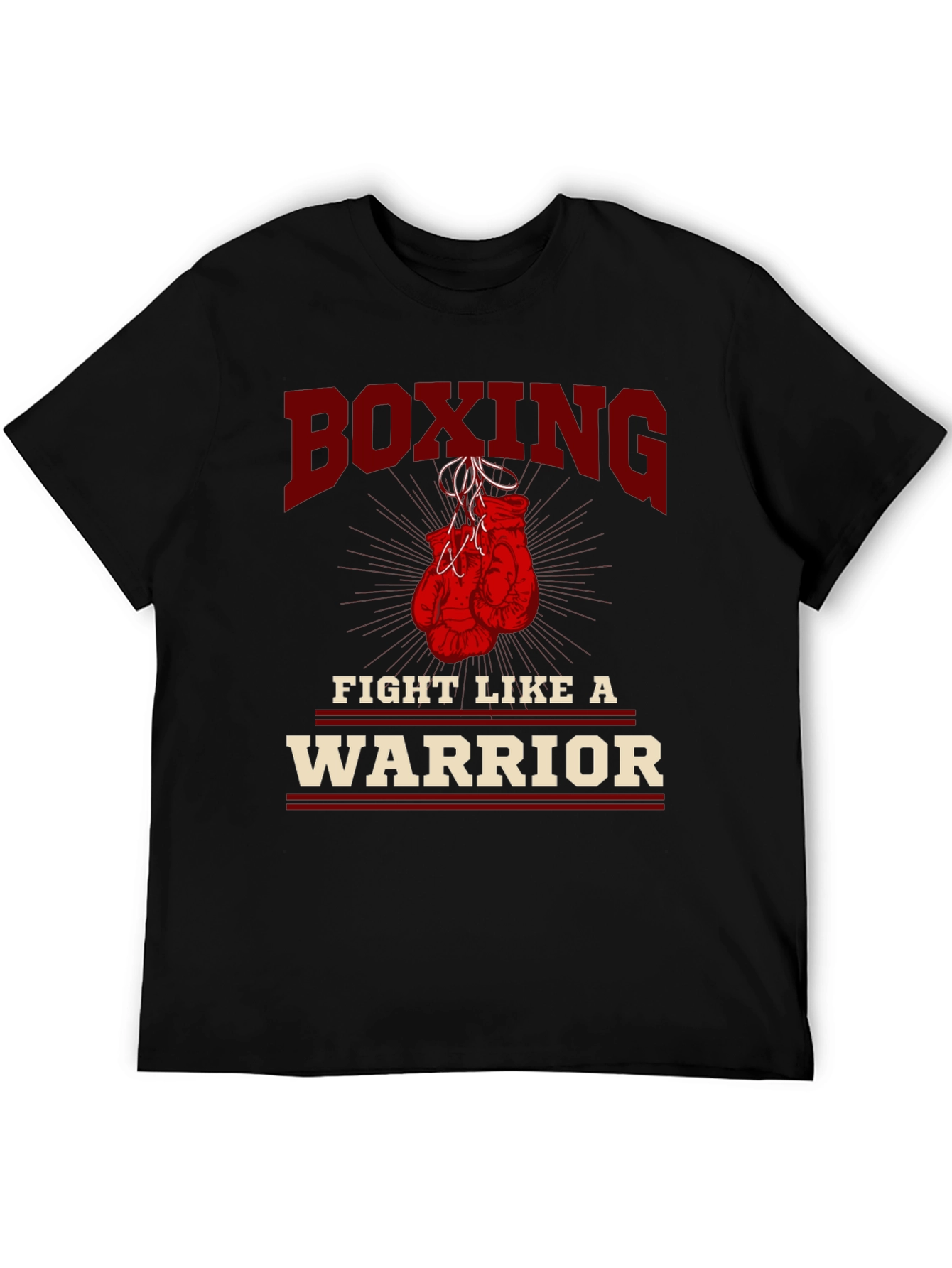 Boxing Warrior Graphic T-Shirt