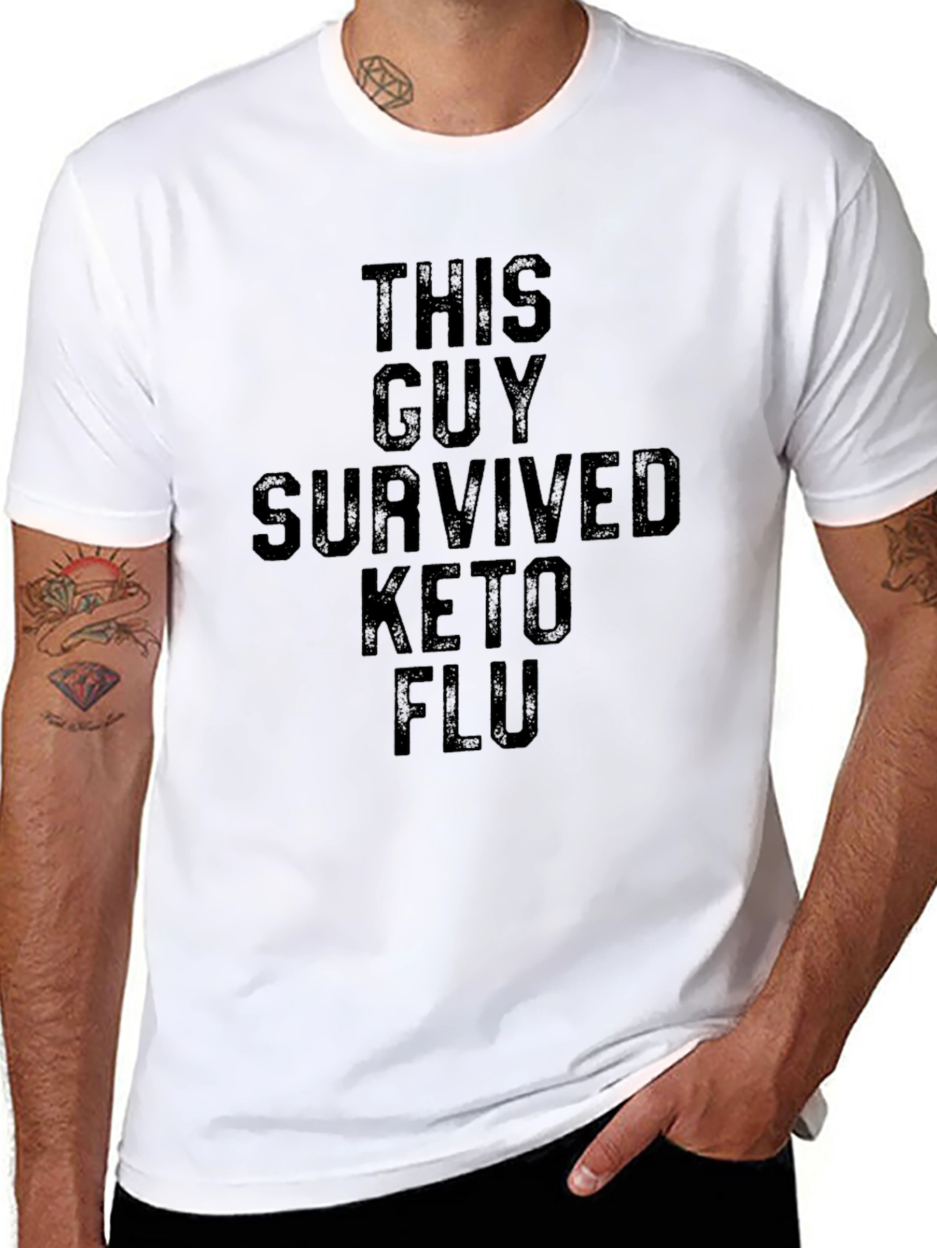 This Guy Survived Keto Flu T-Shirt