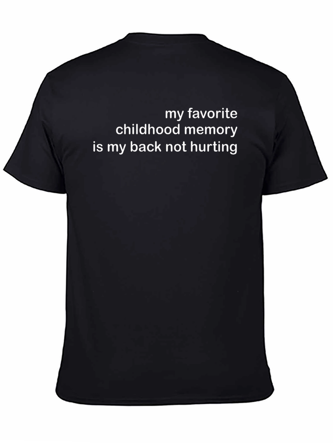 Funny My Back Not Hurting Graphic Tee