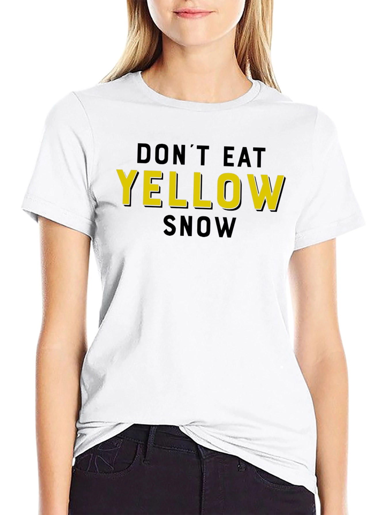 Dont Eat Yellow Snow Graphic T-Shirt