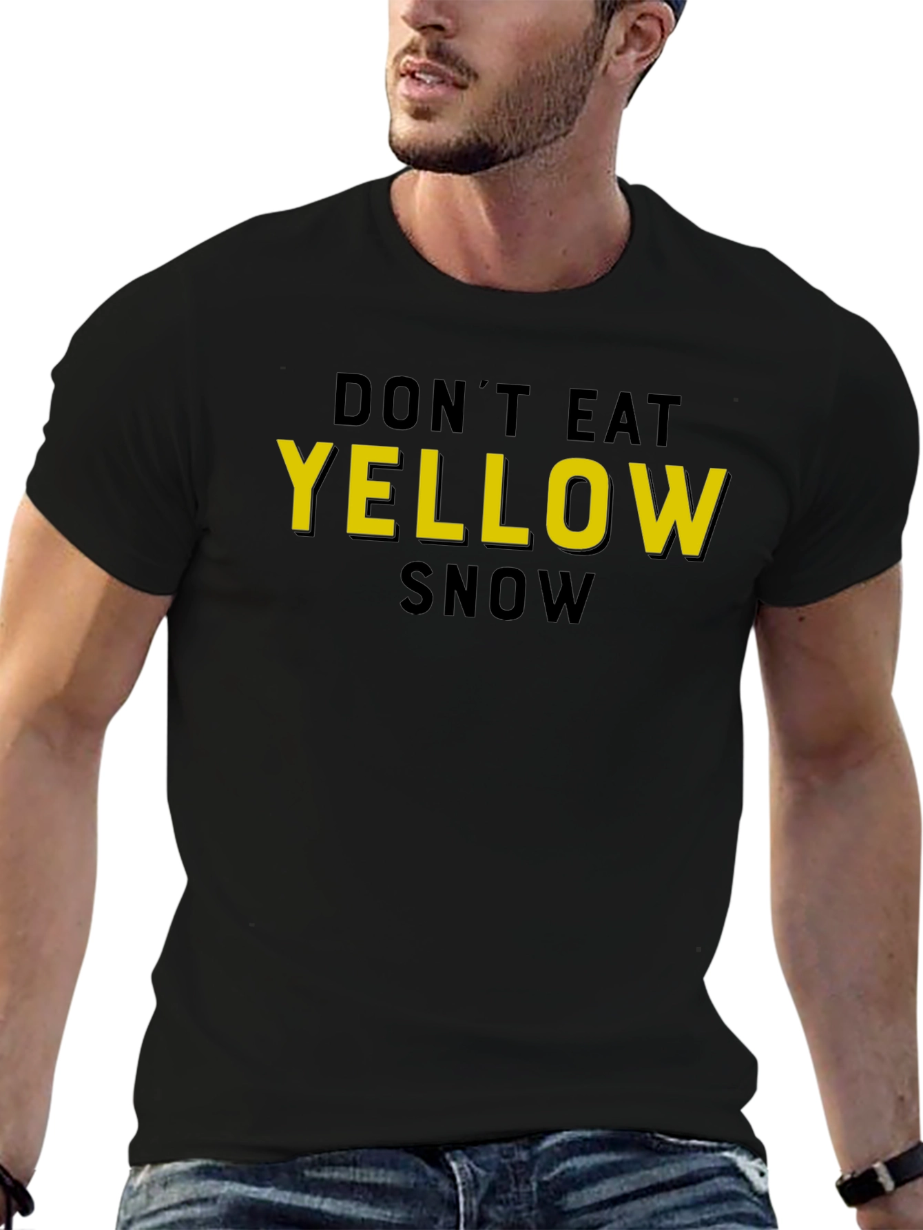 Dont Eat Yellow Snow Graphic T-Shirt