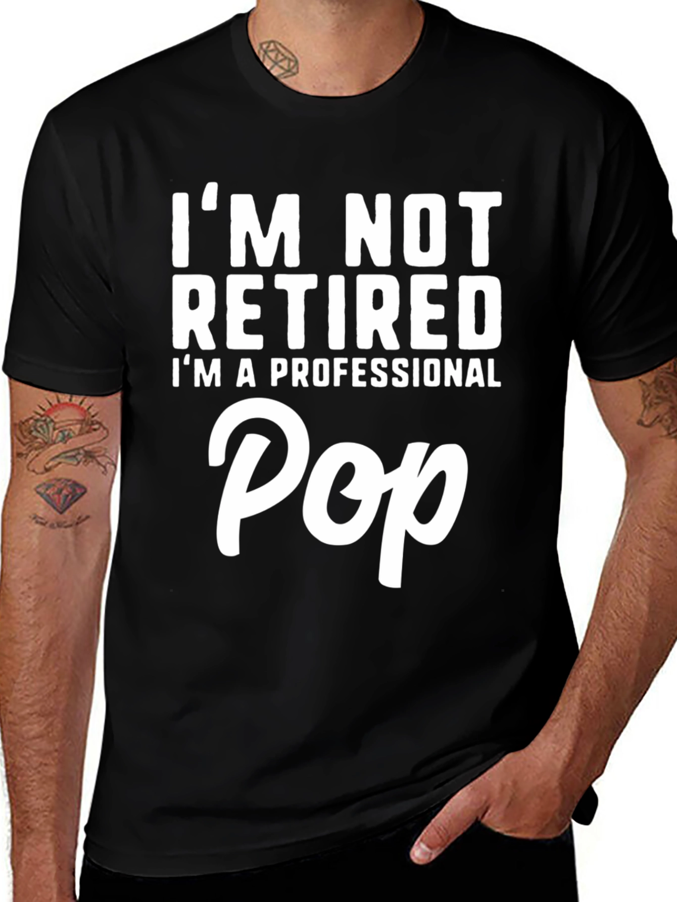 Professional Pop T-Shirt - Funny Fathers Day Gift