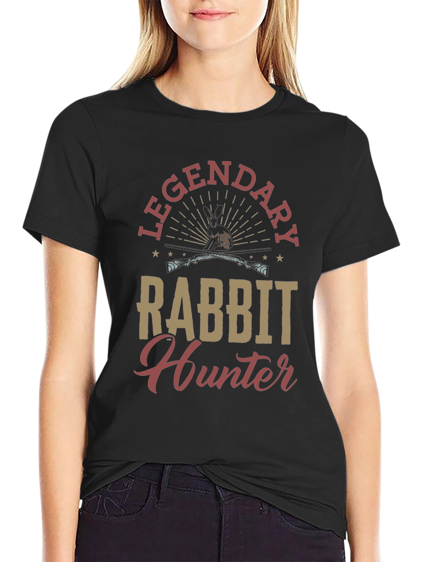 Legendary Rabbit Hunter Graphic T-Shirt