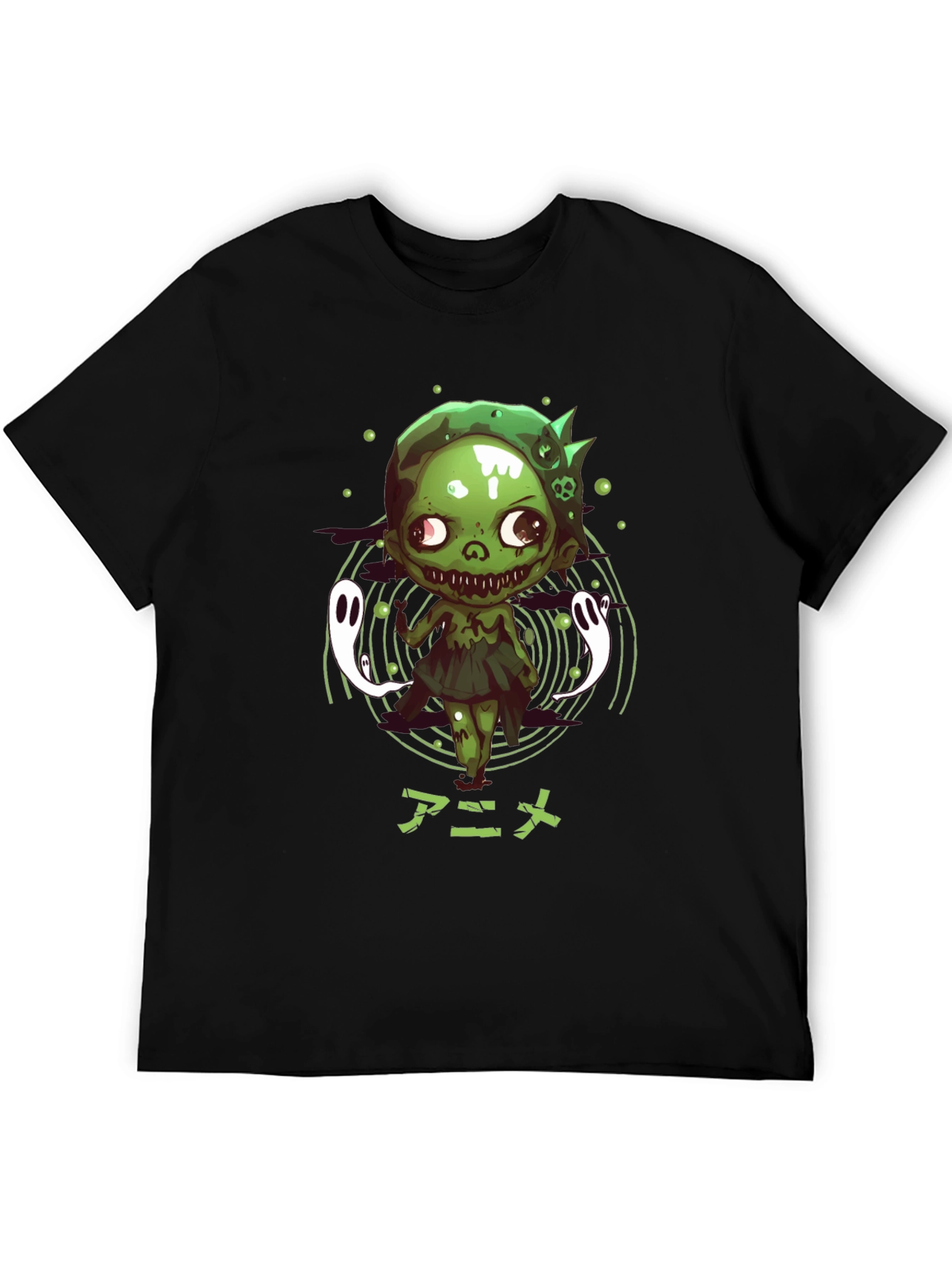 Anime Zombie Graphic T-Shirt