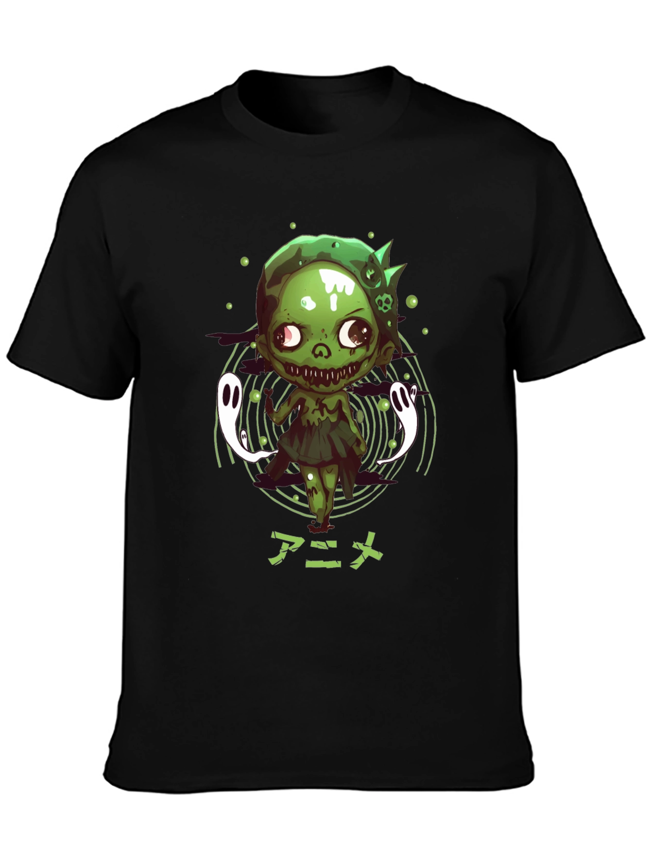 Anime Zombie Graphic T-Shirt