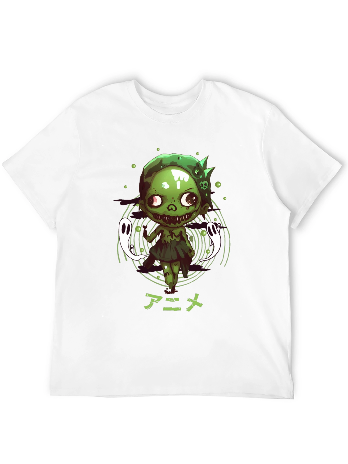 Anime Zombie Graphic T-Shirt