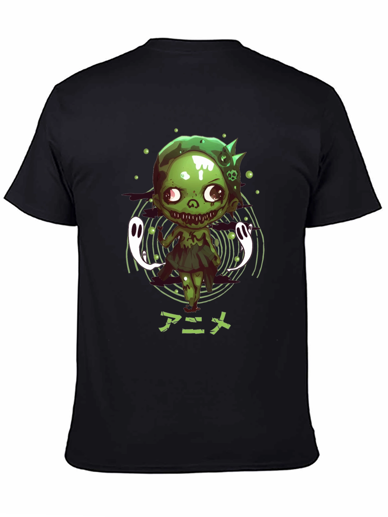 Anime Zombie Graphic T-Shirt