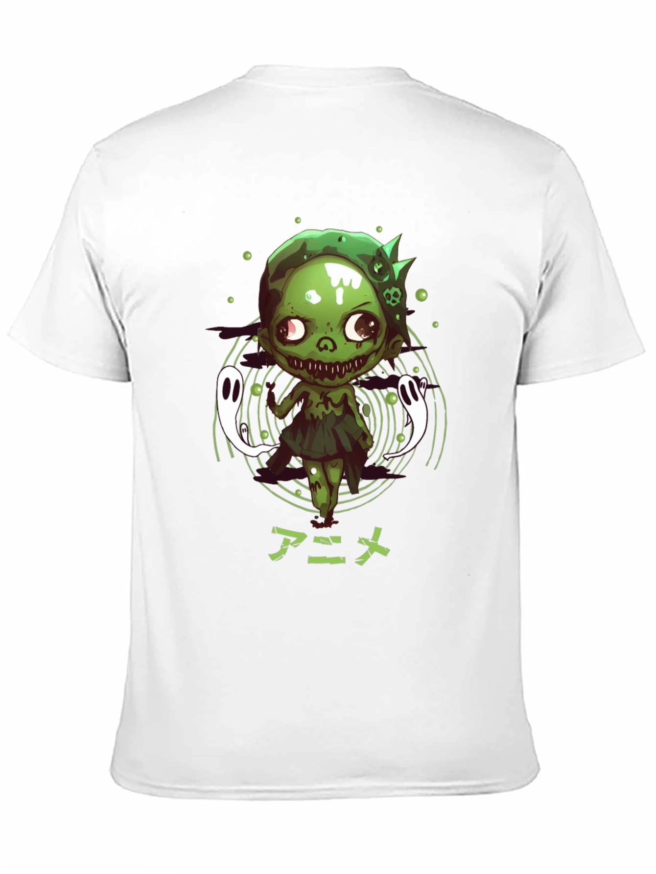 Anime Zombie Graphic T-Shirt
