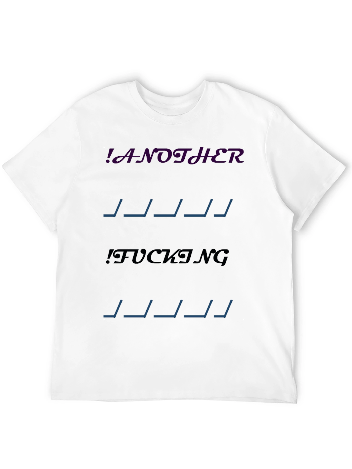 Edgy Graphic T-Shirt - Another Fucking Day