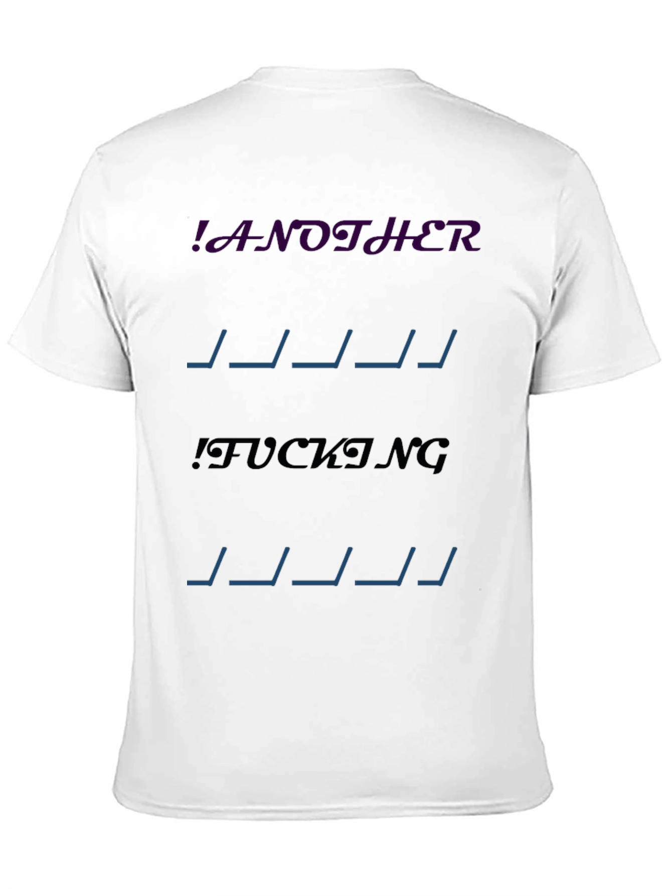 Edgy Graphic T-Shirt - Another Fucking Day