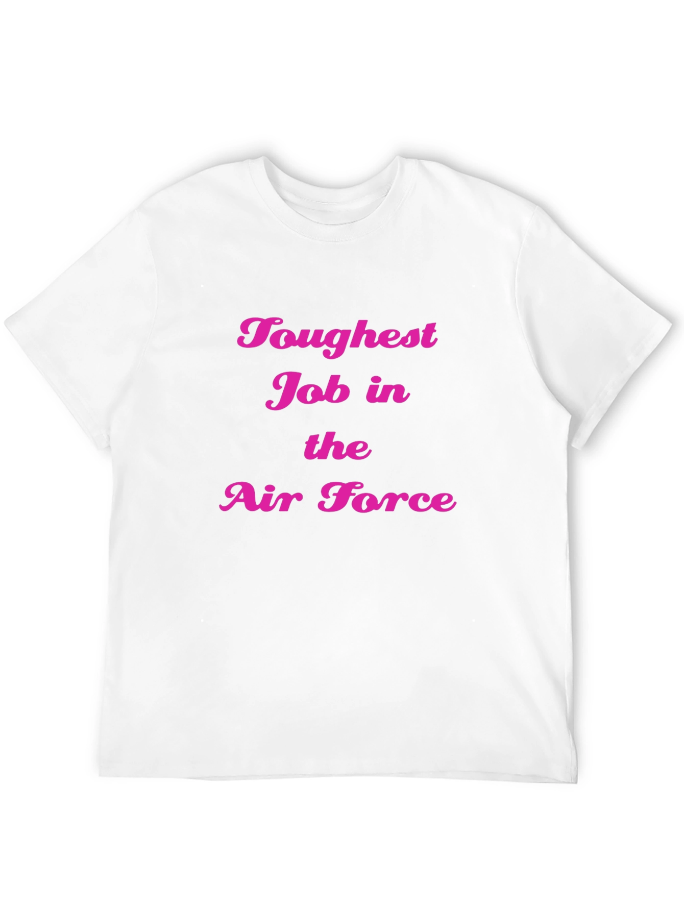 Toughest Job in Air Force Black Tee