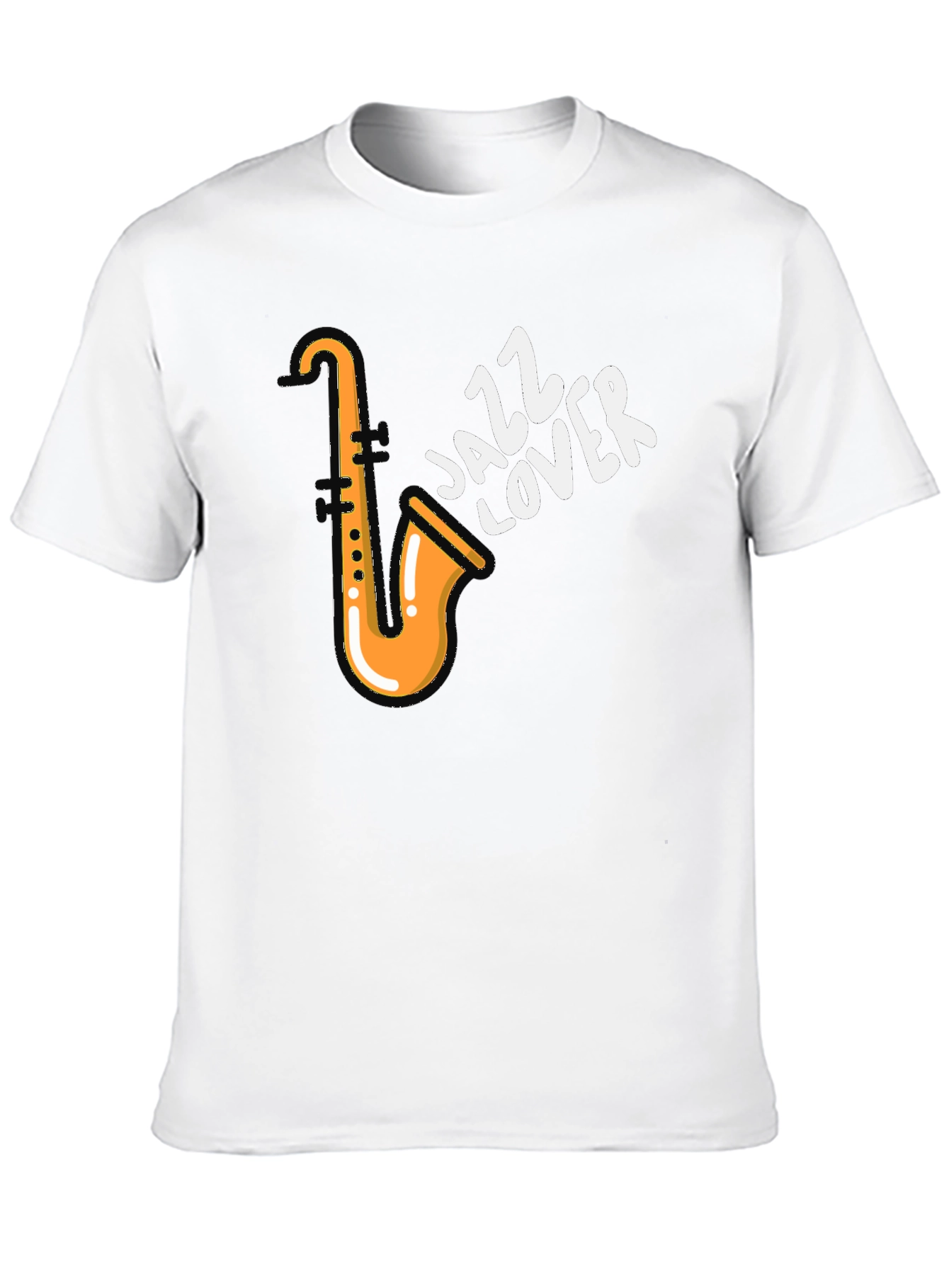 Jazz Lover T-Shirt - Saxophone Design