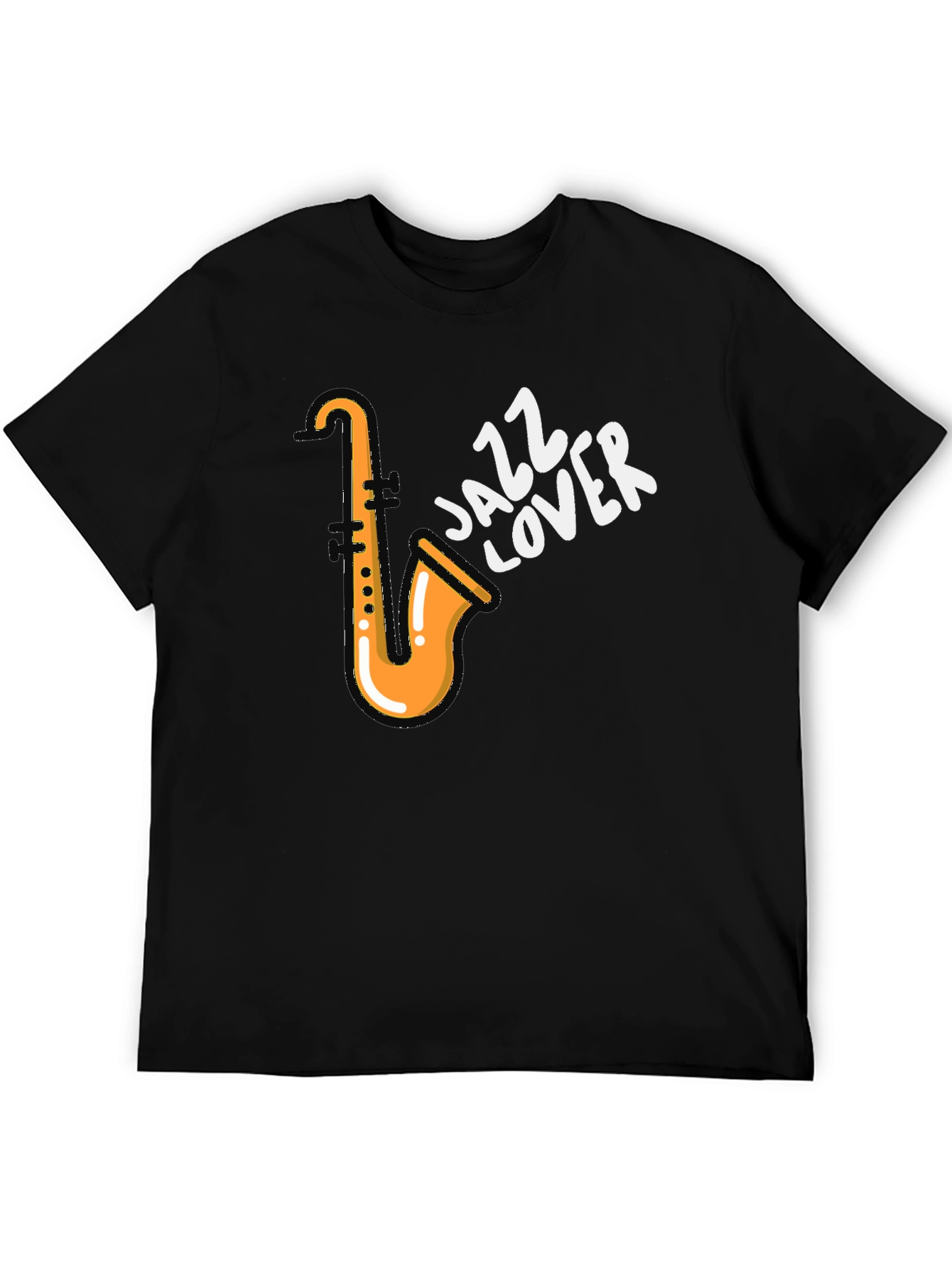 Jazz Lover T-Shirt - Saxophone Design
