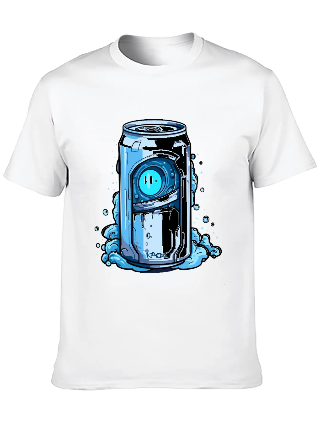Robot Cyborg Soda Can Unisex Casual T-Shirt – Clean Design For Daily Comfort