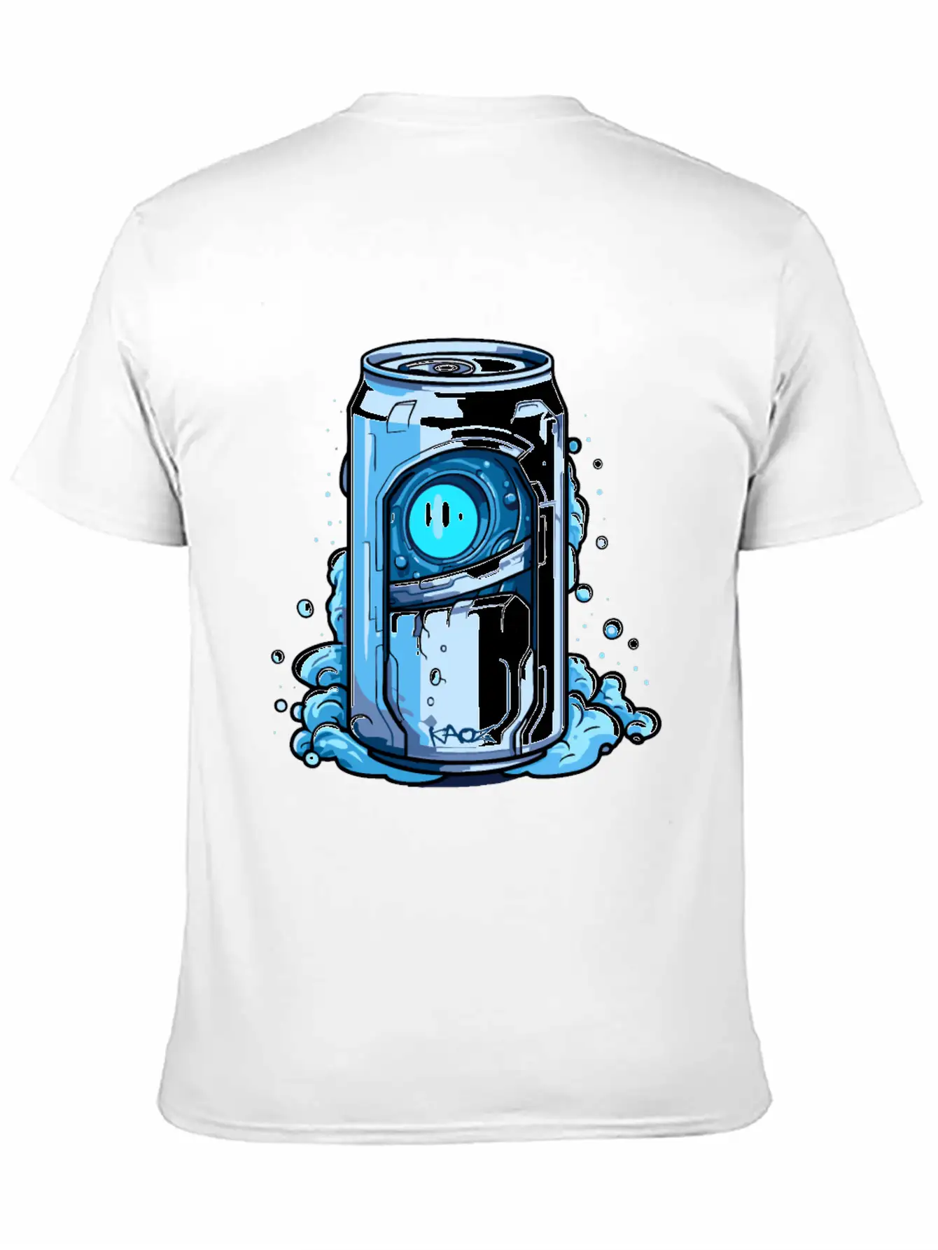 Robot Cyborg Soda Can Unisex Casual T-Shirt – Clean Design For Daily Comfort