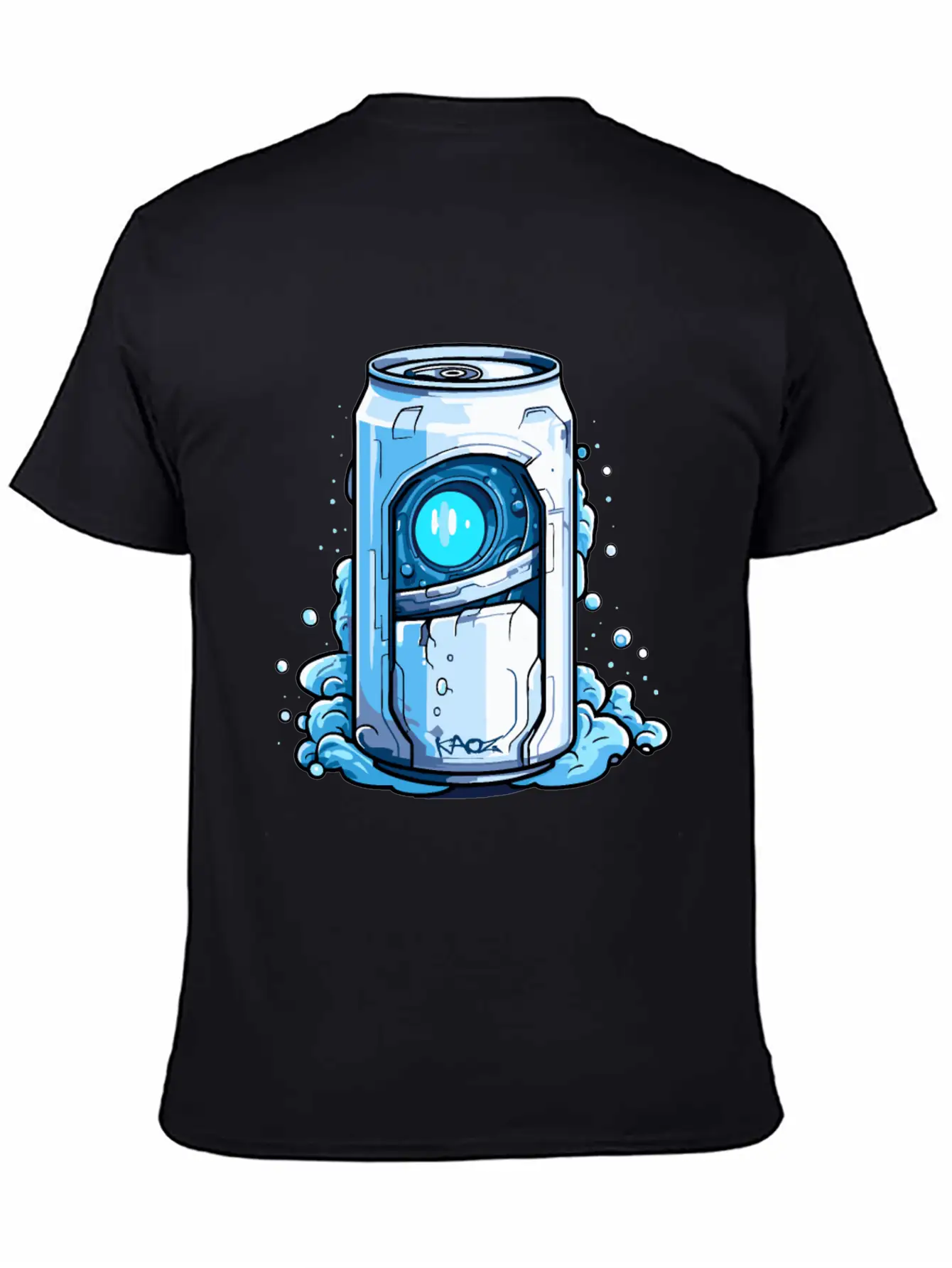 Robot Cyborg Soda Can Unisex Casual T-Shirt – Clean Design For Daily Comfort