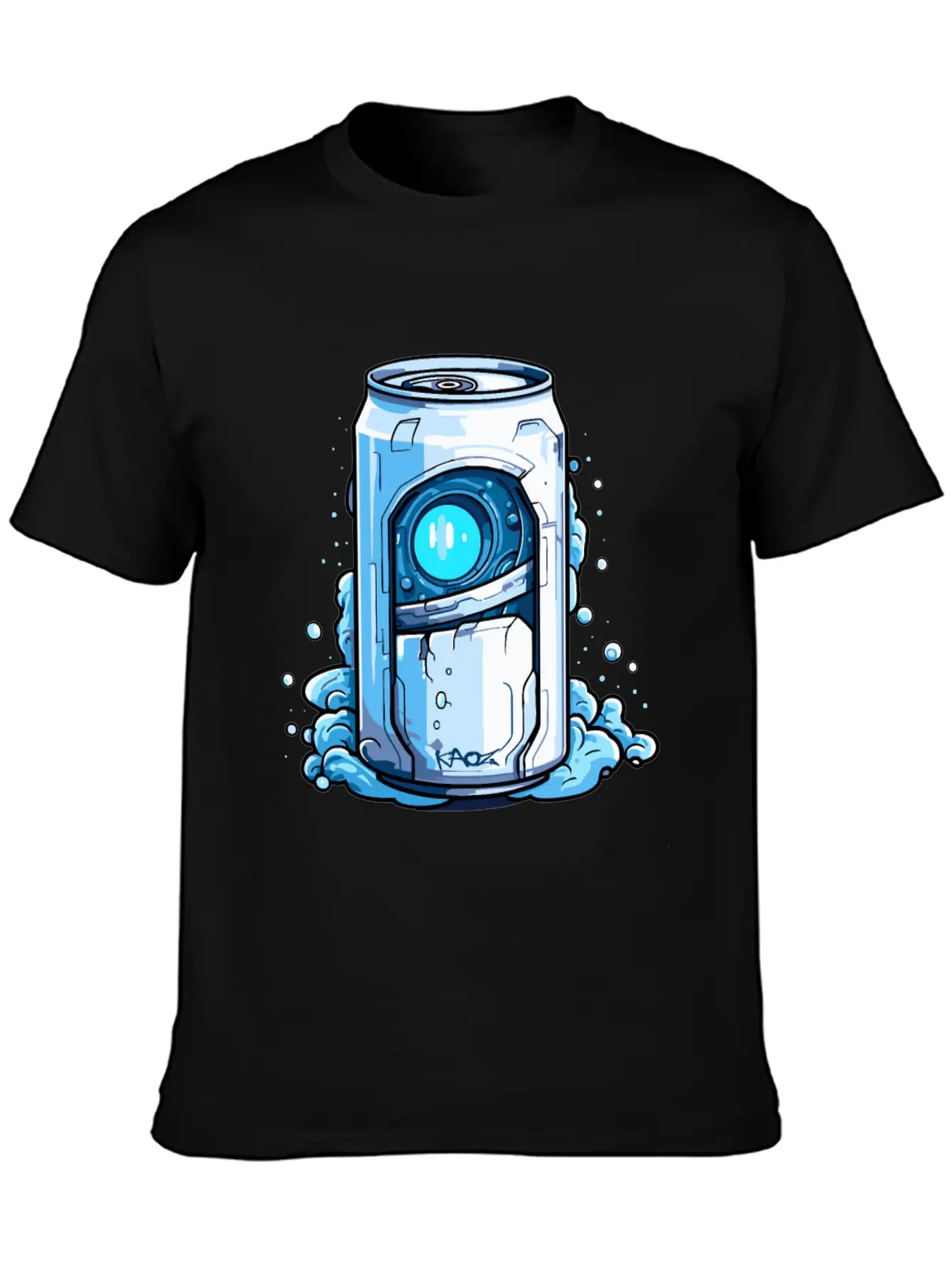 Robot Cyborg Soda Can Unisex Casual T-Shirt – Clean Design For Daily Comfort