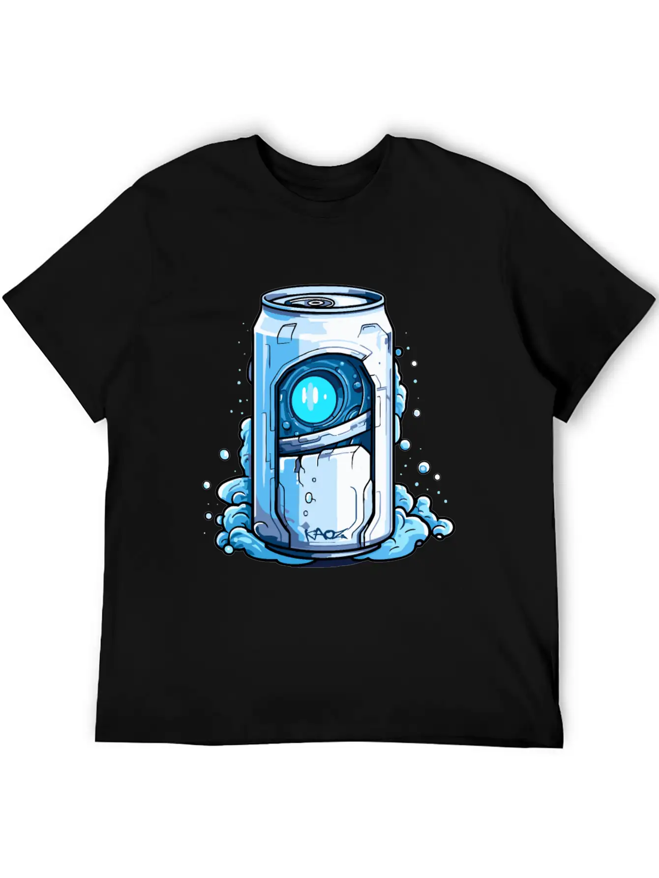Robot Cyborg Soda Can Unisex Casual T-Shirt – Clean Design For Daily Comfort