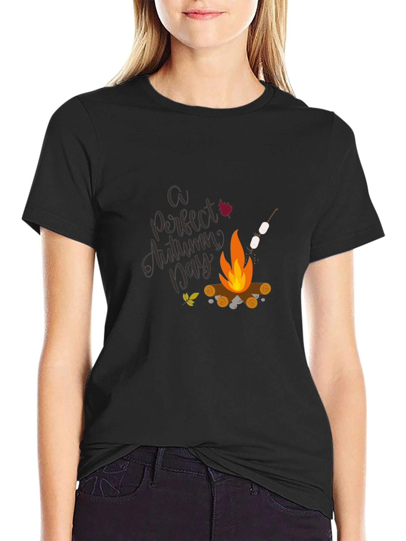 Autumn Day Campfire T-Shirt