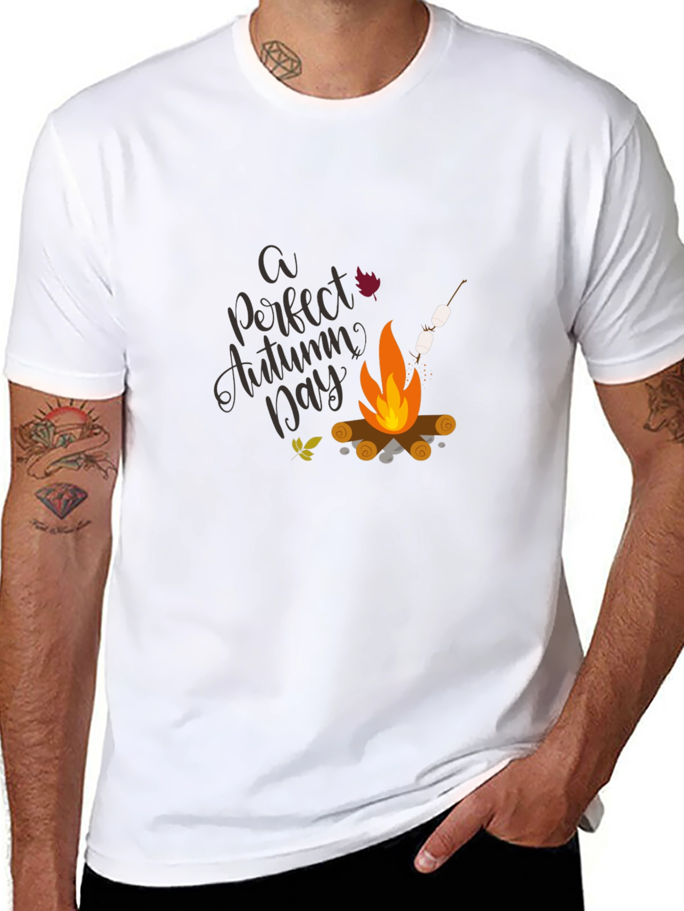 Autumn Day Campfire T-Shirt