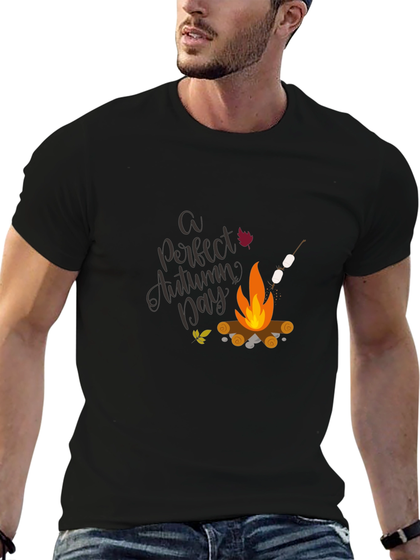 Autumn Day Campfire T-Shirt
