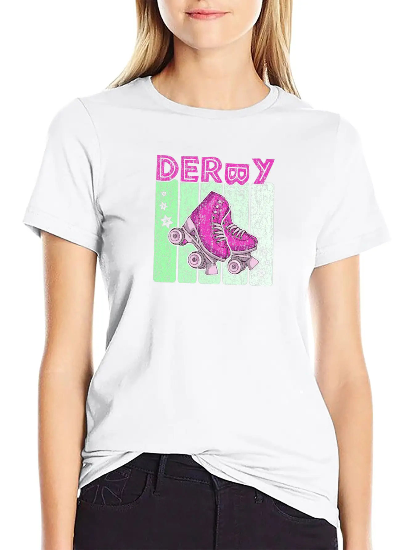 Roller Derby 70s Skate Disco Unisex Casual T-Shirt – Clean Design For Daily Comfort