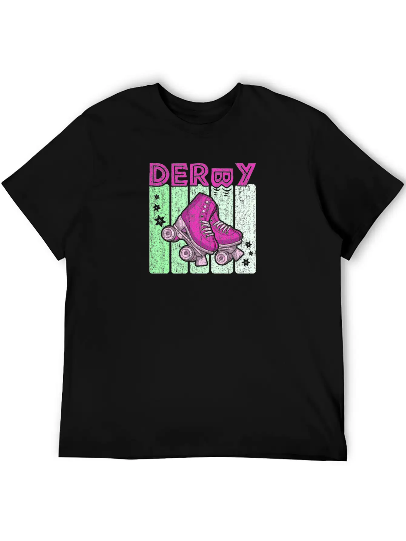 Roller Derby 70s Skate Disco Unisex Casual T-Shirt – Clean Design For Daily Comfort